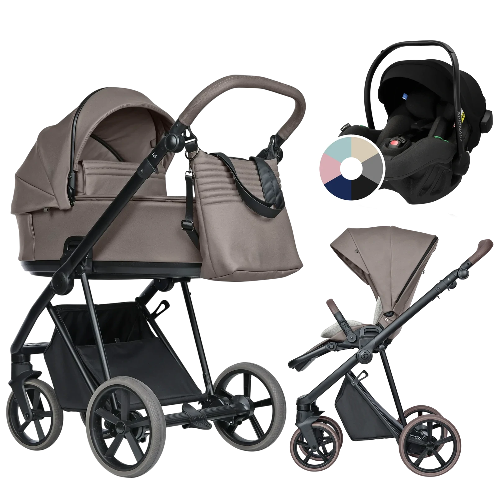 Roan Ivi 2.0 Vintage + Avionaut Pixel Pro 2.0 C +GRATIS - 3w1 | Raisin Rum