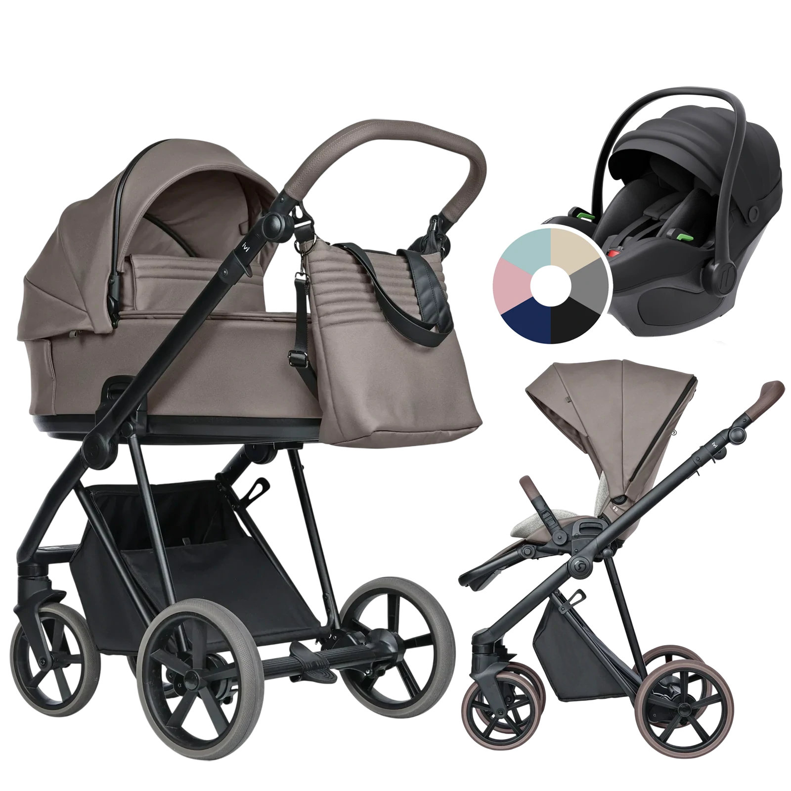 Roan Ivi 2.0 Vintage + Avionaut Pixel 3 + GRATIS - 3w1 | Raisin Rum