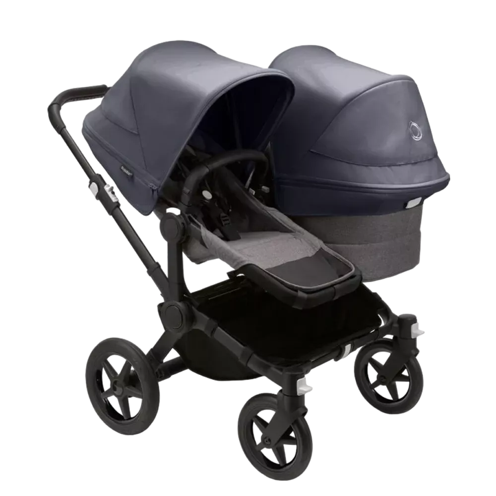 Black-Grey Melange-Stormy Blue