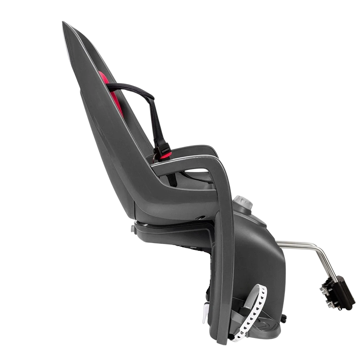 Hamax Caress | Dark Grey/Red - na ramę