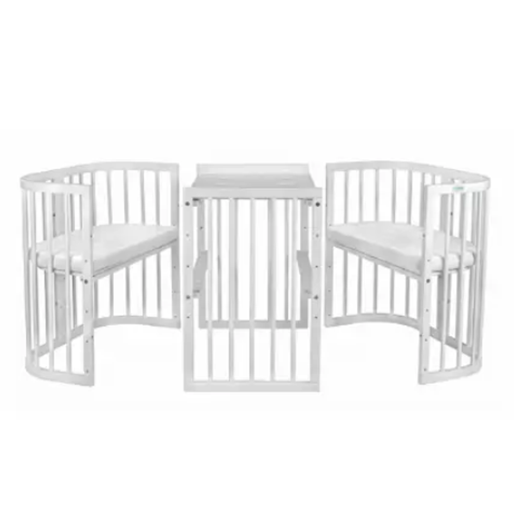 Waldin - łóżeczko 7w1 | White Waldin - łóżeczko 7w1 | White