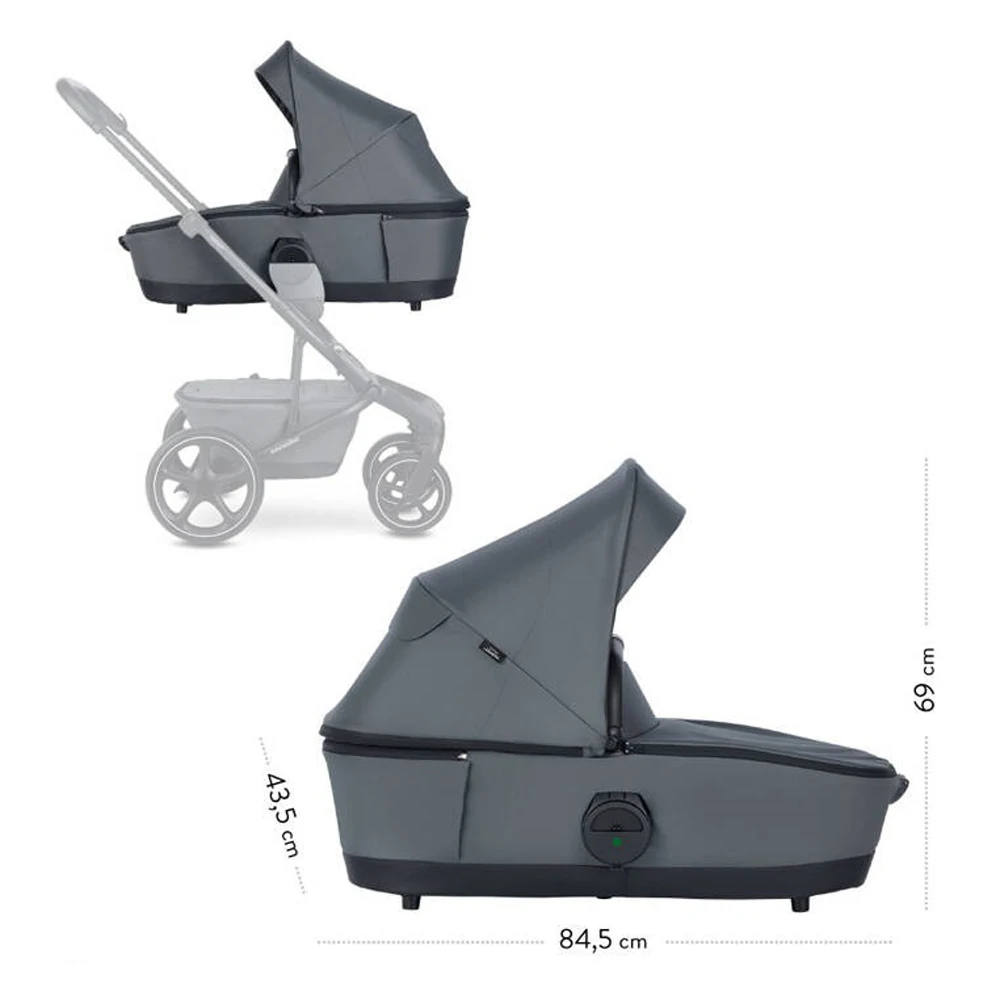 Gondola Easywalker Harvey 5 Premium | Mineral Grey