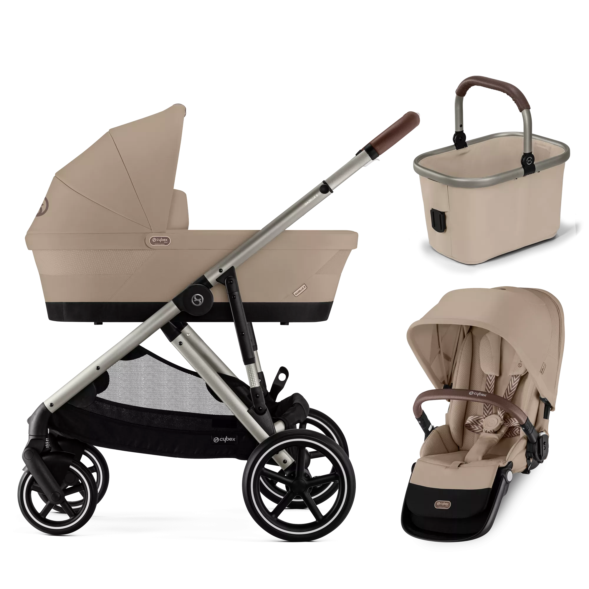 Cybex Gazelle S - 2w1 | Almond Beige