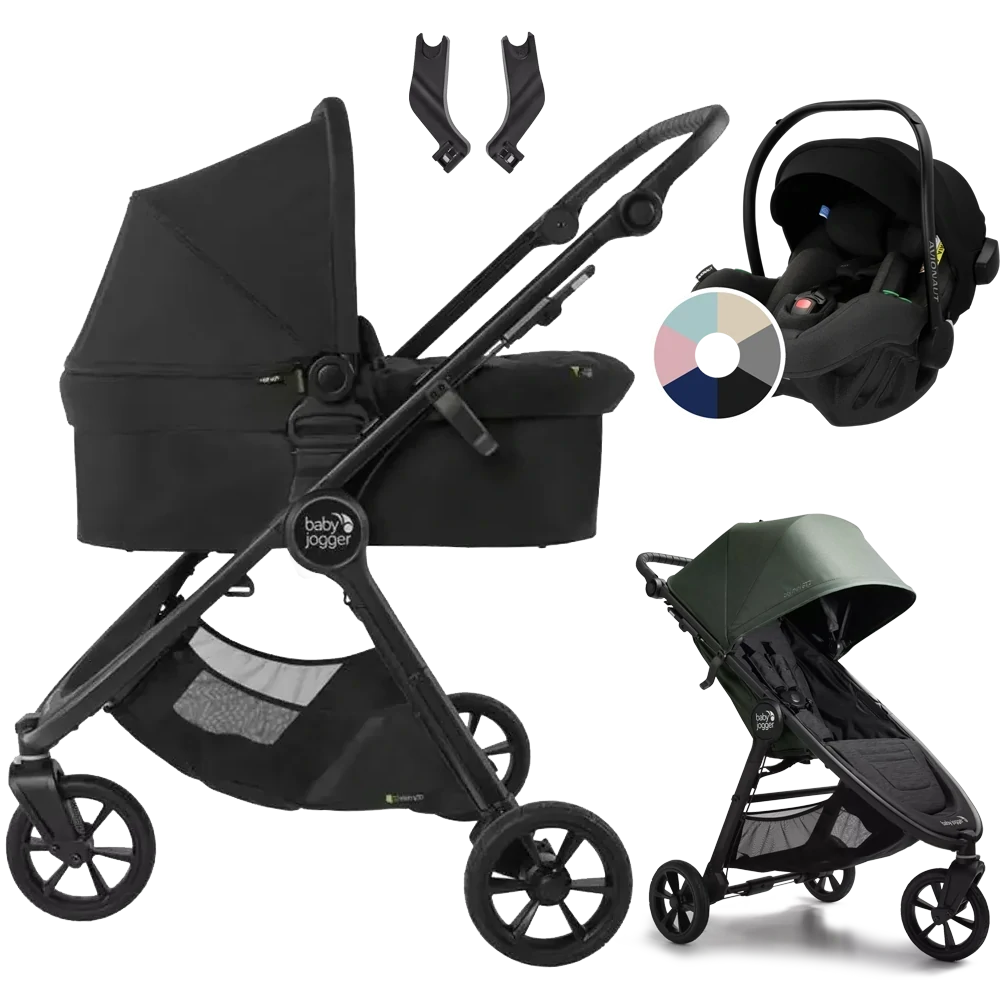 Baby Jogger City Mini GT2 + Avionaut Pixel Pro 2.0 C +GRATIS - 3w1 | Briar Green
