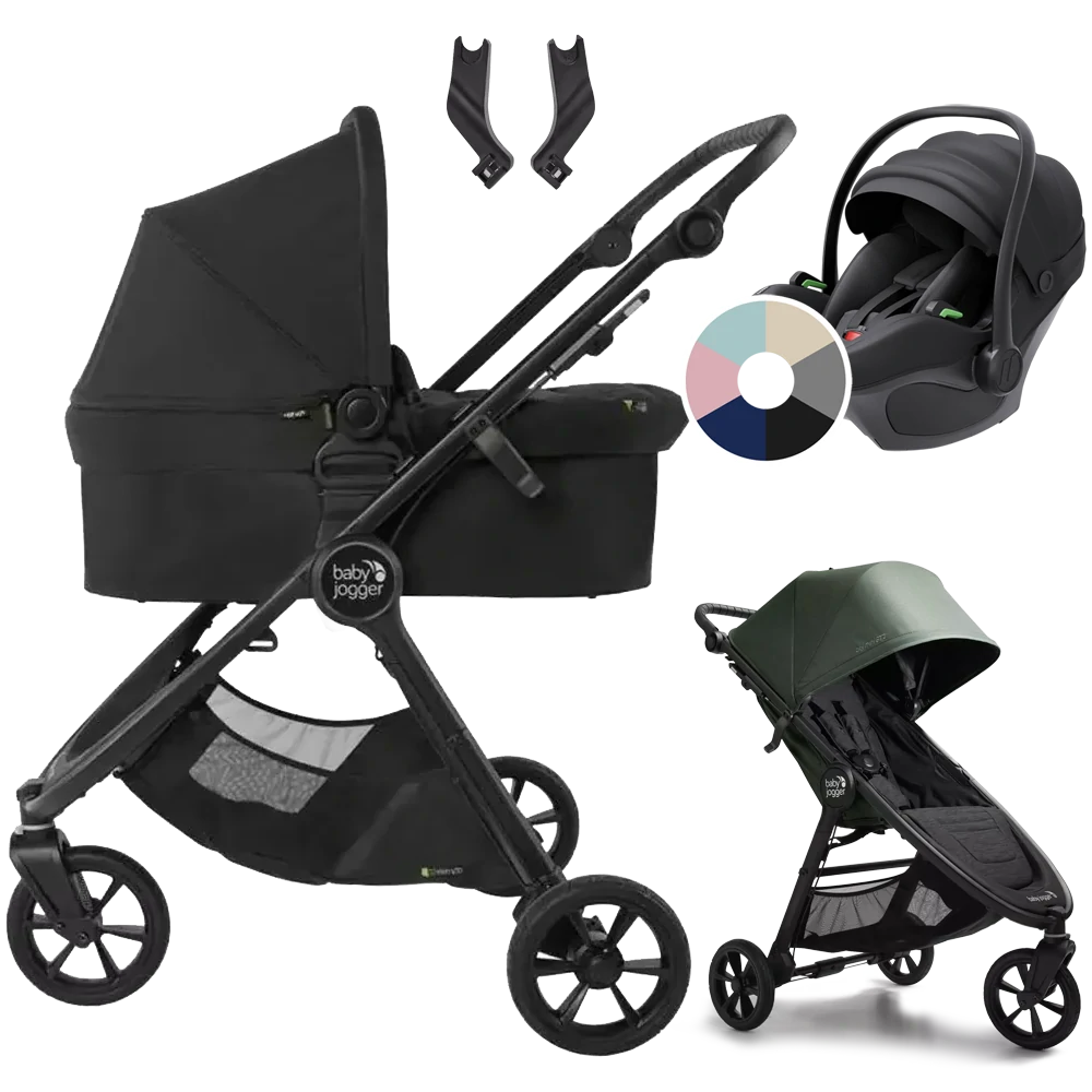 Baby Jogger City Mini GT2 + Avionaut Pixel 3 + GRATIS - 3w1 | Briar Green