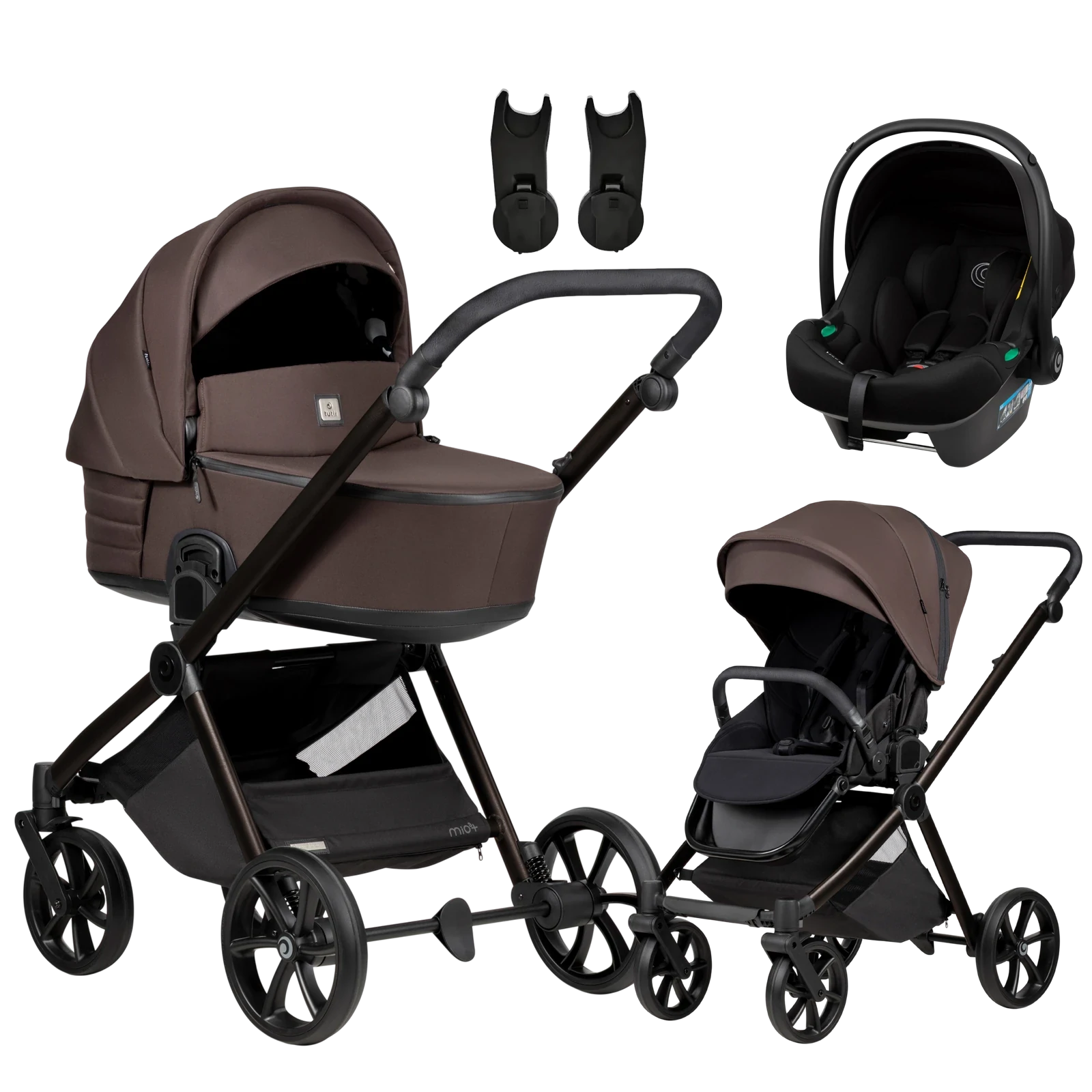 Tutis Mio 3 Plus + Tutis Elo Lux +GRATIS - 3w1 | 024 Coffee Brown