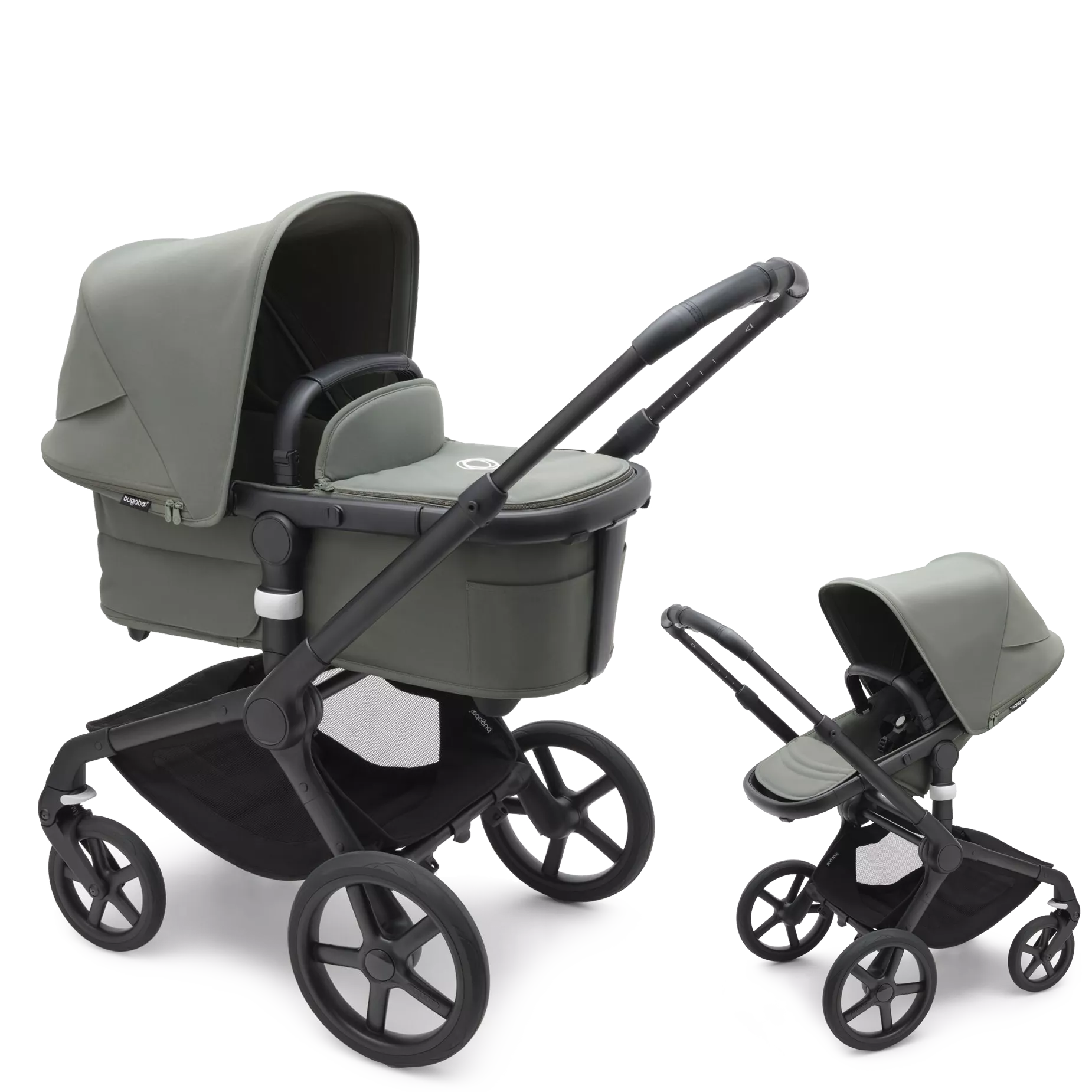 Bugaboo Fox 5 | Black-Forest Green-Forest Green