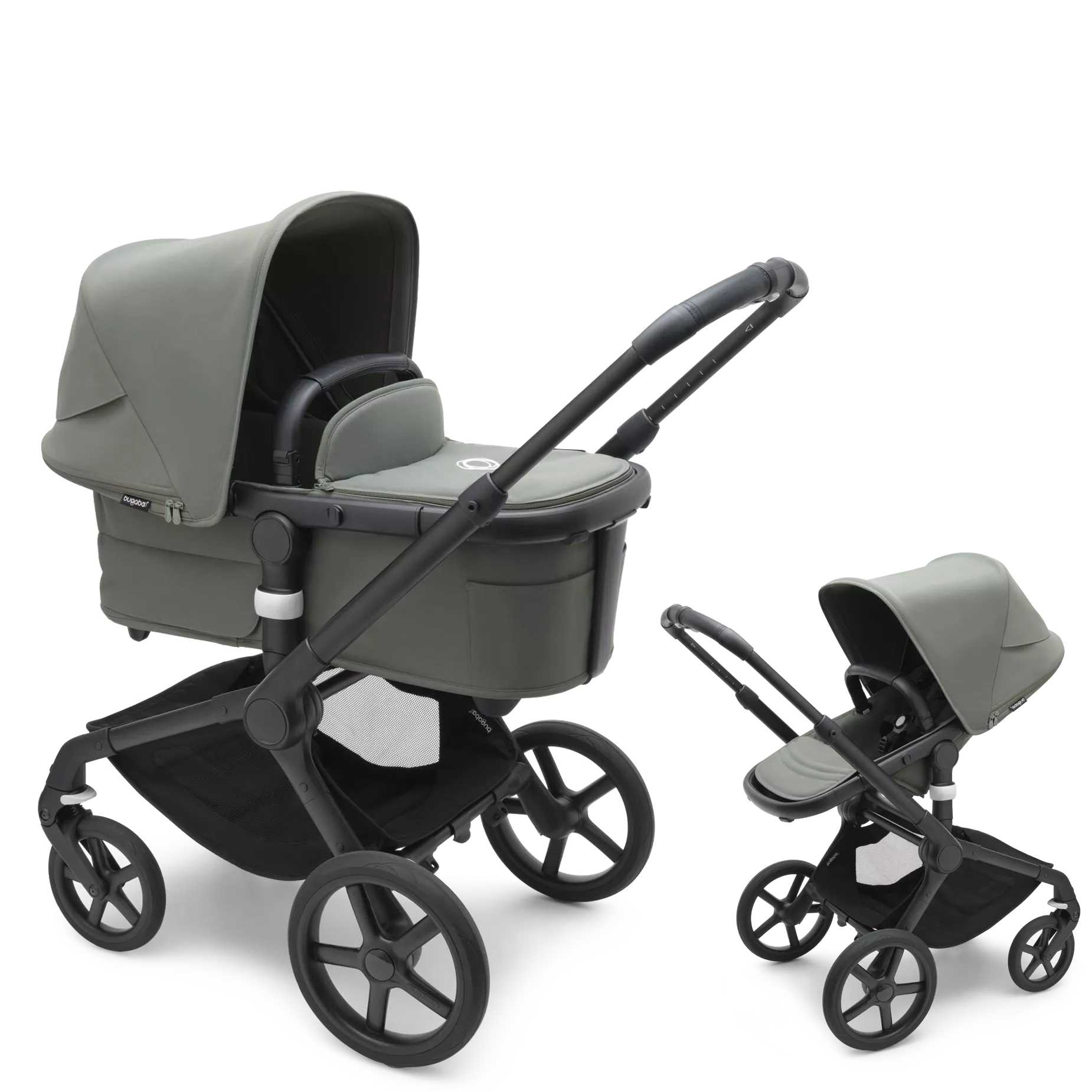 Bugaboo Fox 5 - 2w1 | Black-Forest Green-Forest Green