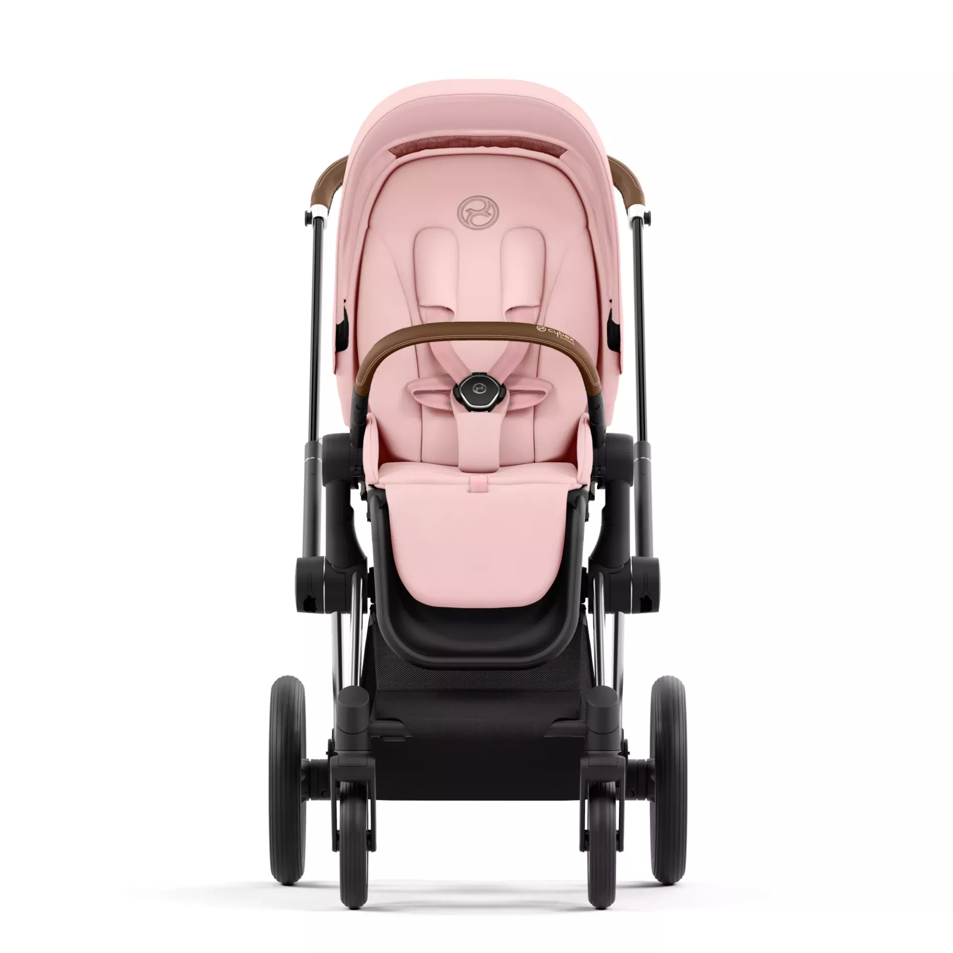 Cybex Priam 4.0 - 2w1 | Peach Pink (Chrome Brown Frame)
