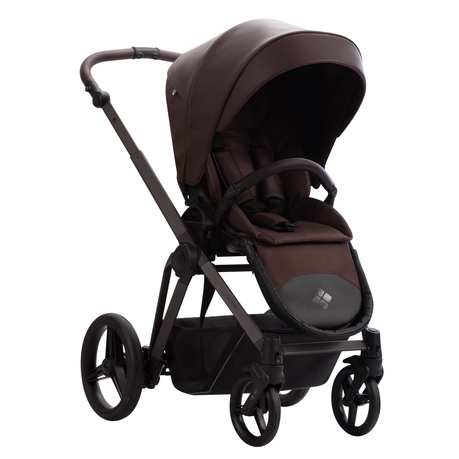 Bebetto Nuvio - wózek 2w1 | Pro 01 Brown