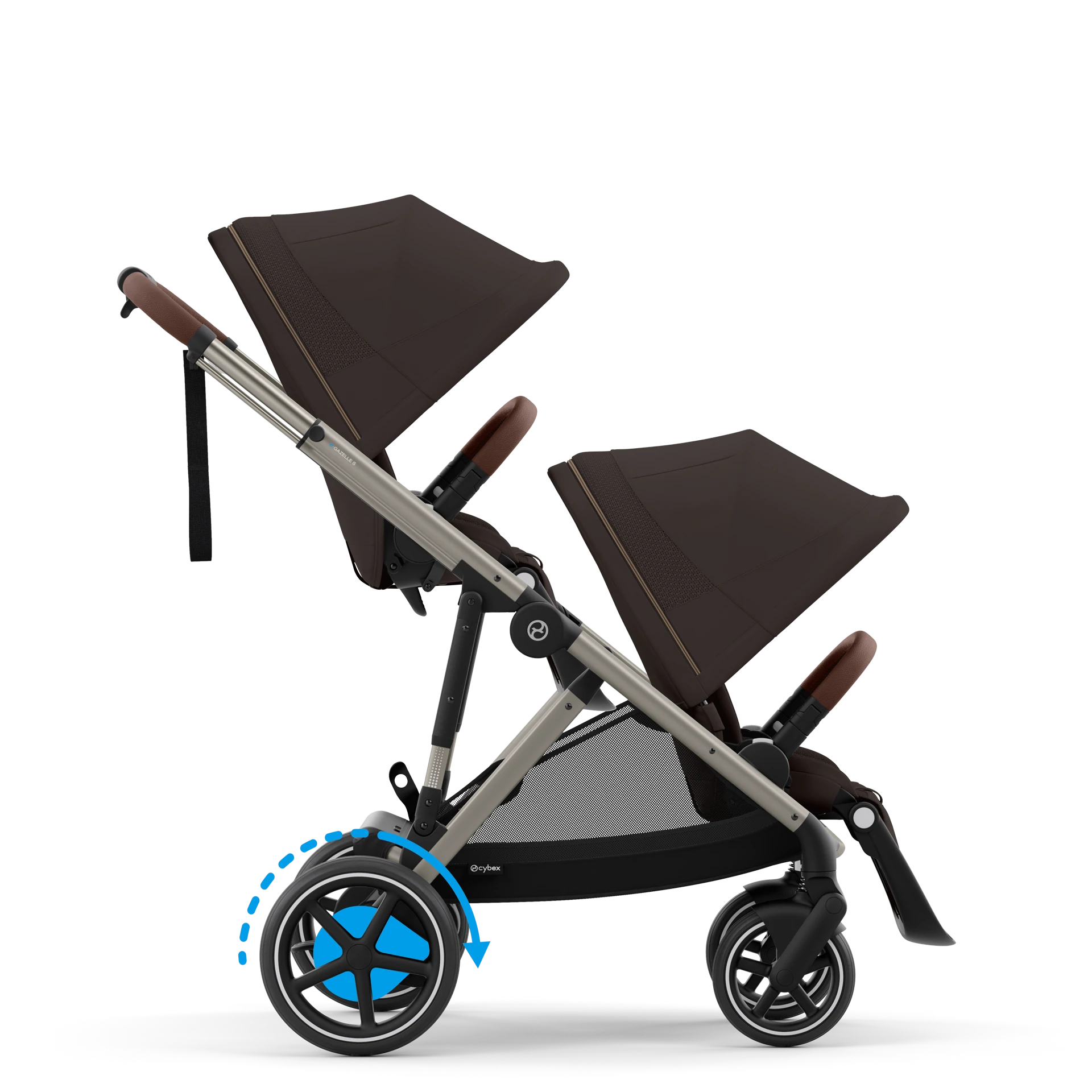 Cybex e-Gazelle S Duo | Chocolate Brown