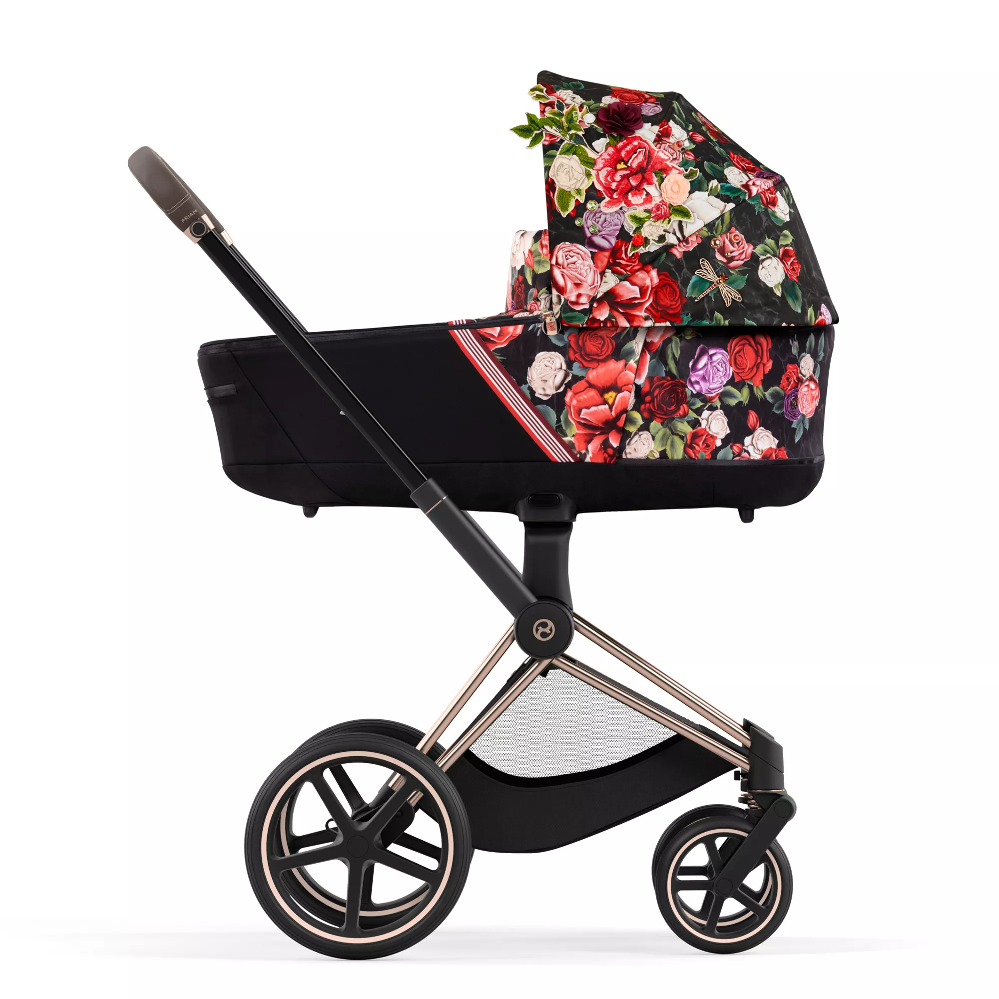 Cybex Priam 4.0 - 2w1 | Spring Blossom Dark - Fashion Collection Cybex Priam 4.0 - 2w1 | Spring Blossom Dark - Fashion Collection
