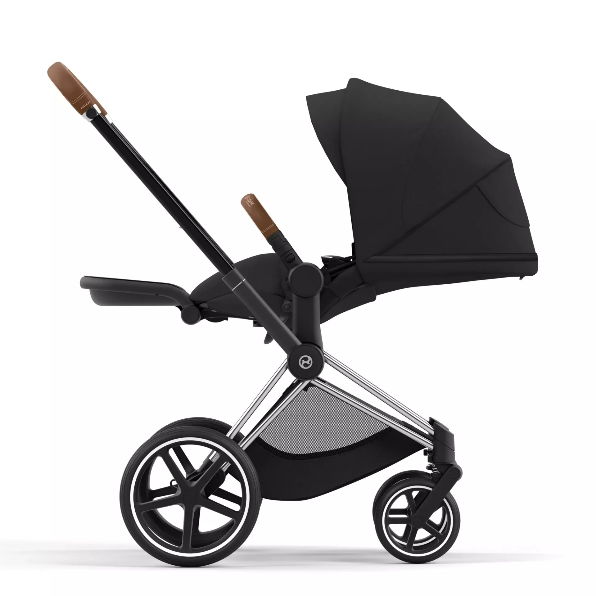 Cybex Priam 4.0 - 2w1 | Sepia Black (Chrome Brown Frame) Cybex Priam 4.0 - 2w1 | Sepia Black (Chrome Brown Frame)