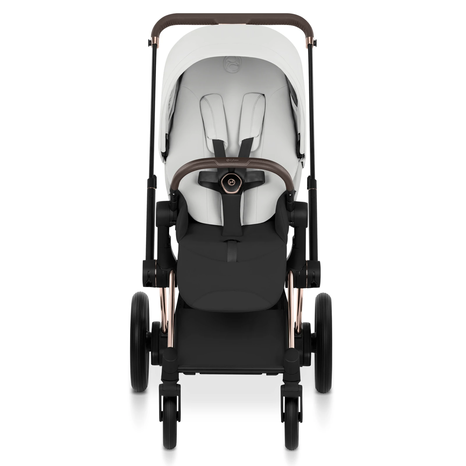 Cybex e-Priam 5.0 - wózek 2w1 | Off White - Rosegold (Style)