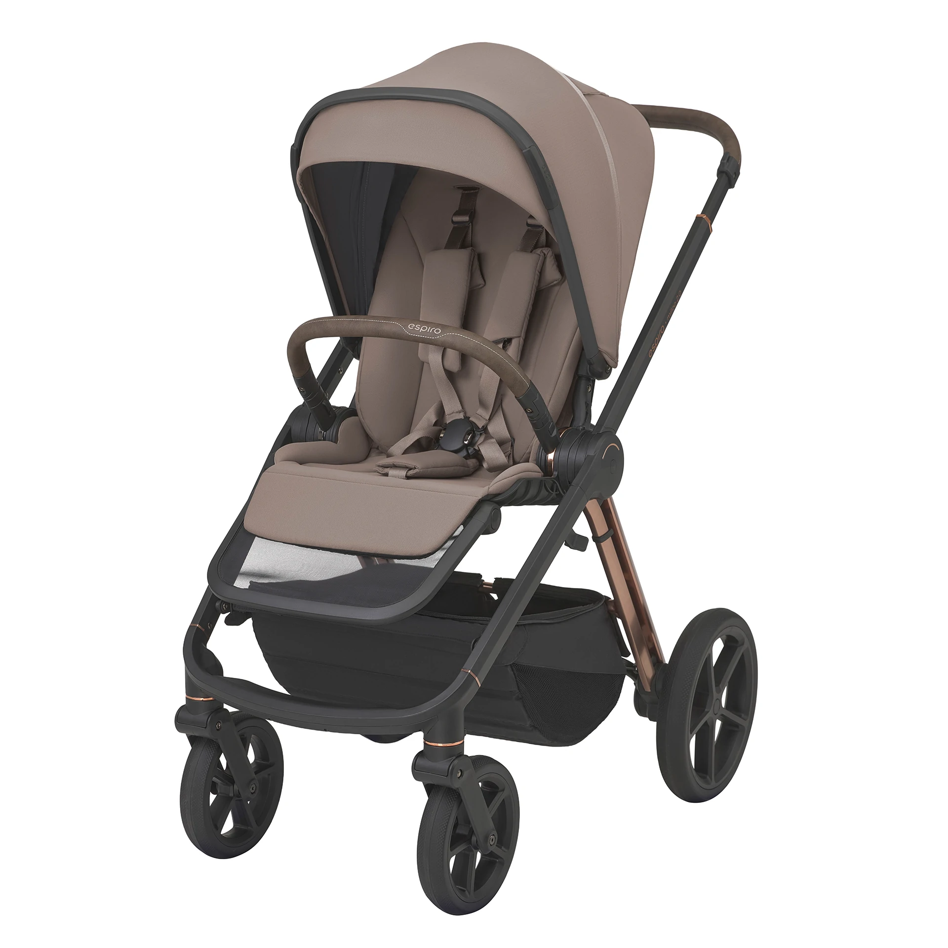 Espiro Miloo 2.0 + Cybex Cloud T i-Size +GRATIS - wózek 3w1 | 309 Tasty Cappuccino