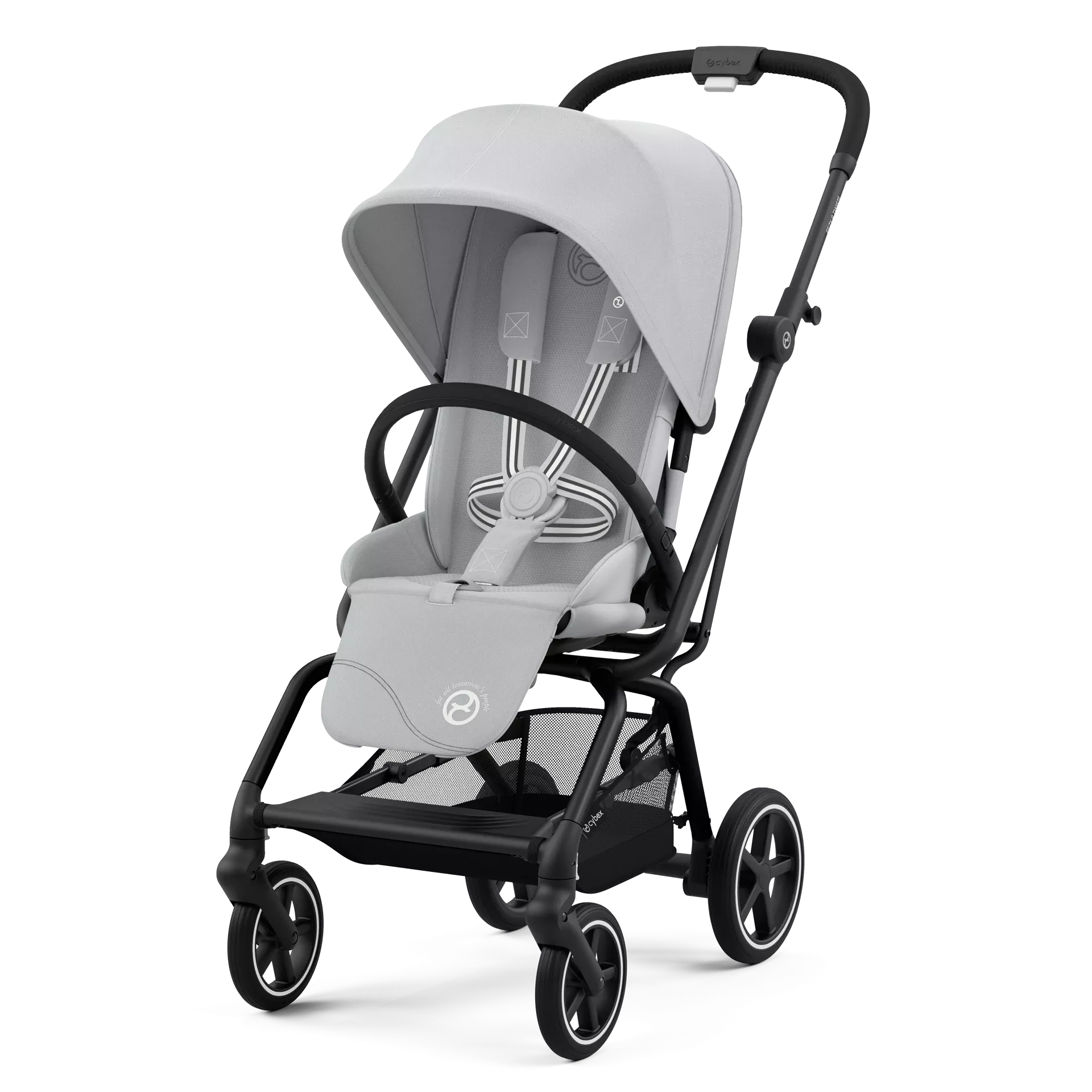 Cybex Eezy S Twist+2 +GRATIS | Fog Grey (Black Frame)