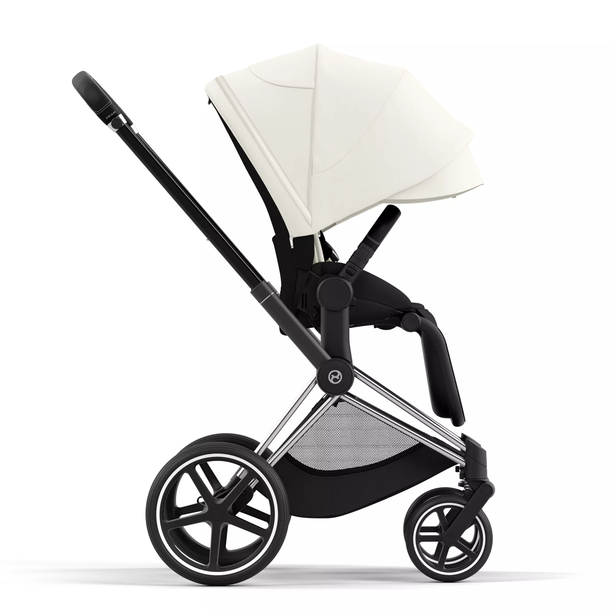 Cybex Priam 4.0 - 2w1 | Off White (Chrome Black Frame) Cybex Priam 4.0 - 2w1 | Off White (Chrome Black Frame)