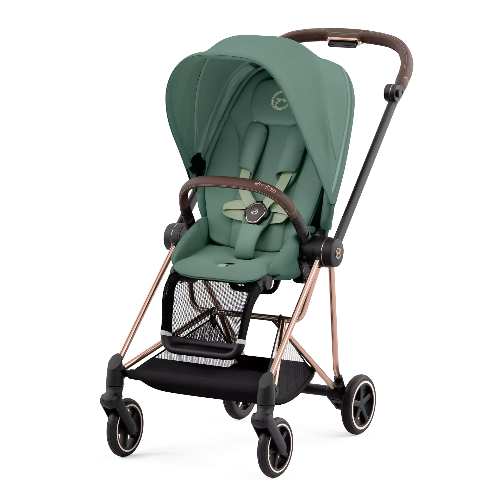Cybex Mios 3.0 | Leaf Green (Rosegold Frame)