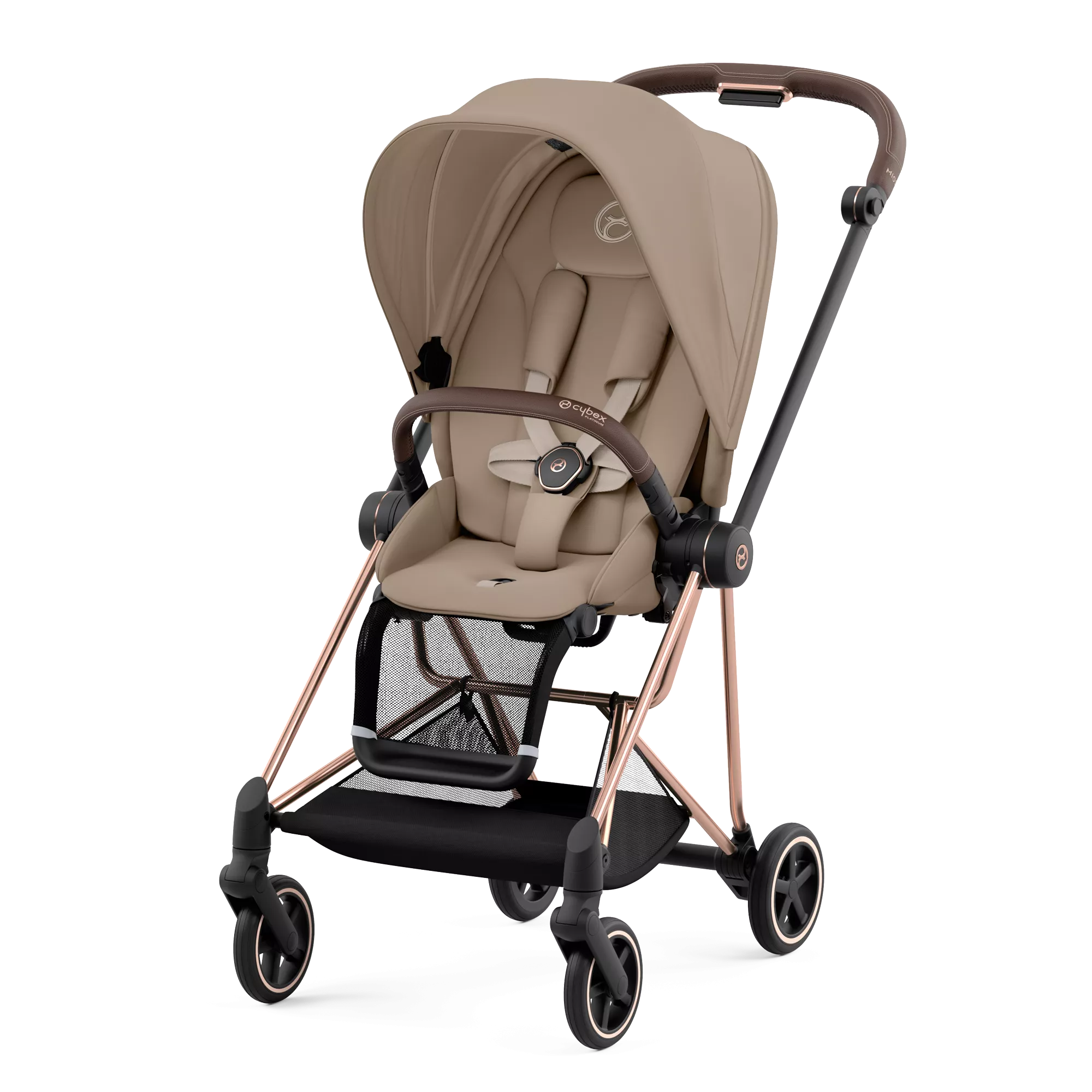 Cybex Mios 3.0 | Cozy Beige (Rosegold Frame)