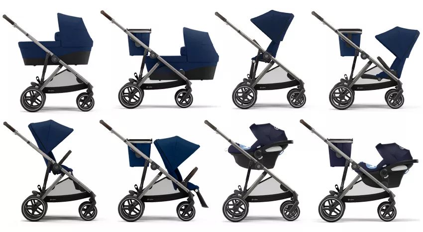konfiguracje wózka cybex gazelle s 2w1