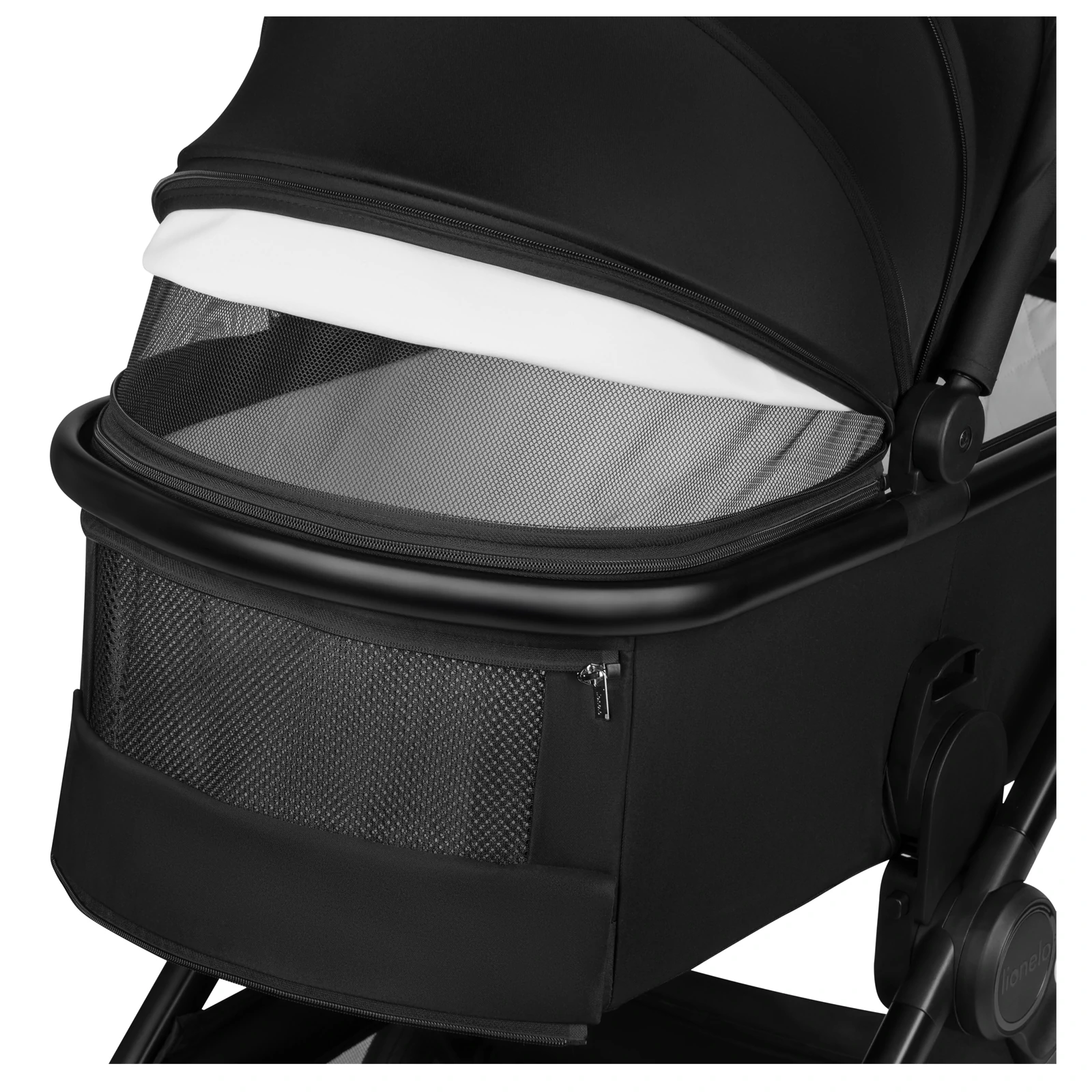 Lionelo Layla - wózek 2w1 | Black Onyx