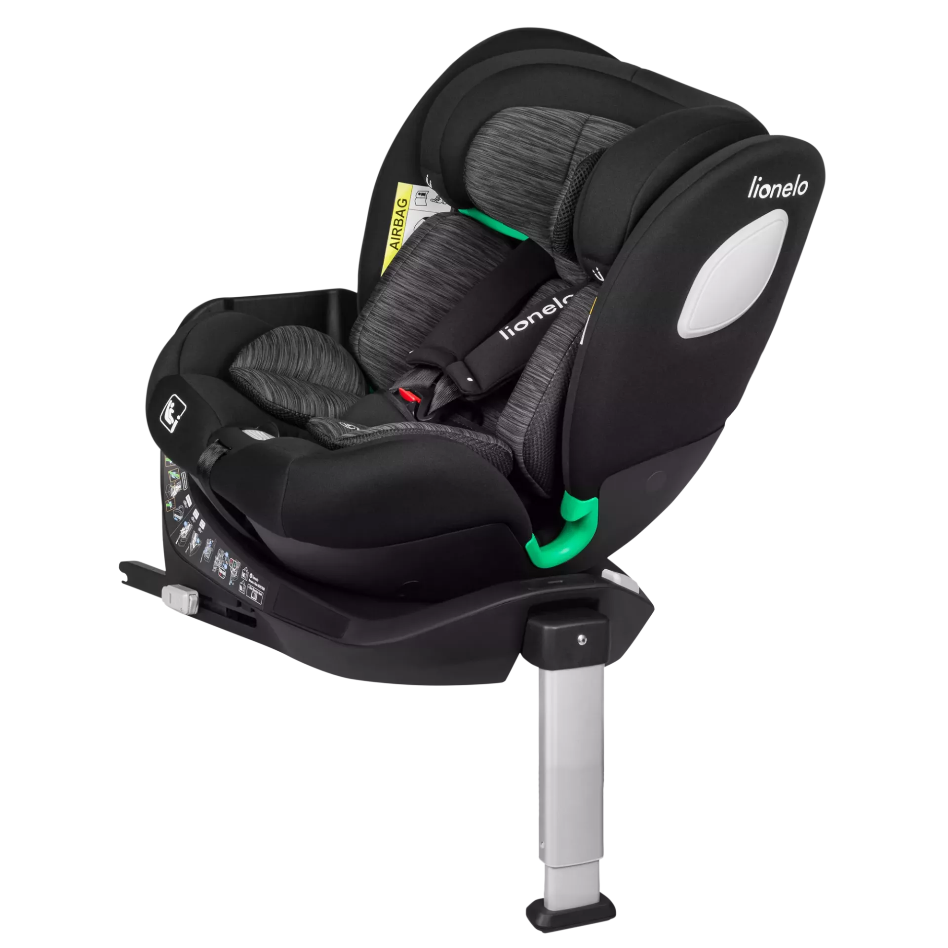 Lionelo Braam i-Size | Black Carbon