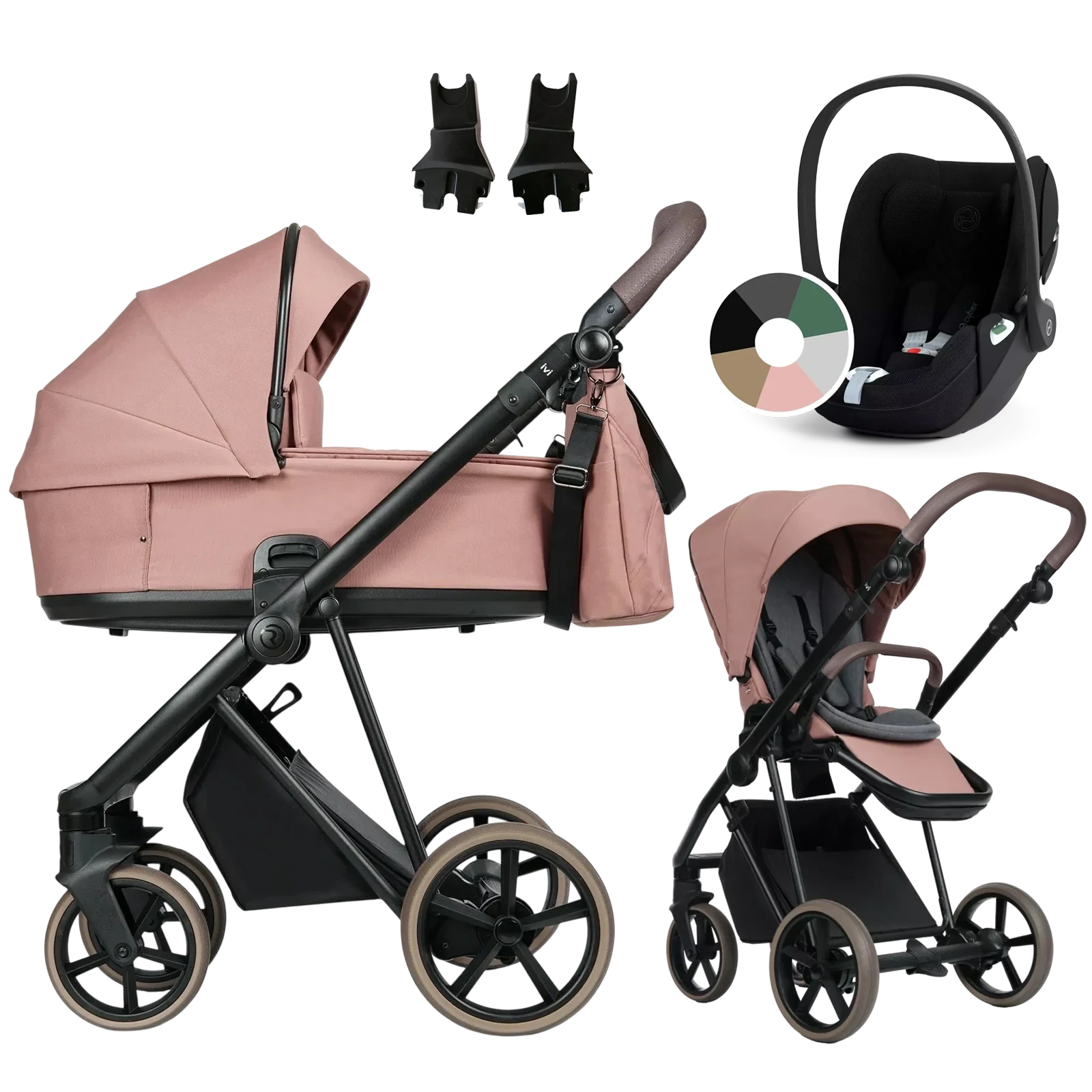 Roan Ivi 2.0 Vintage + Cybex Cloud T i-Size +GRATIS - 3w1 | Lobster
