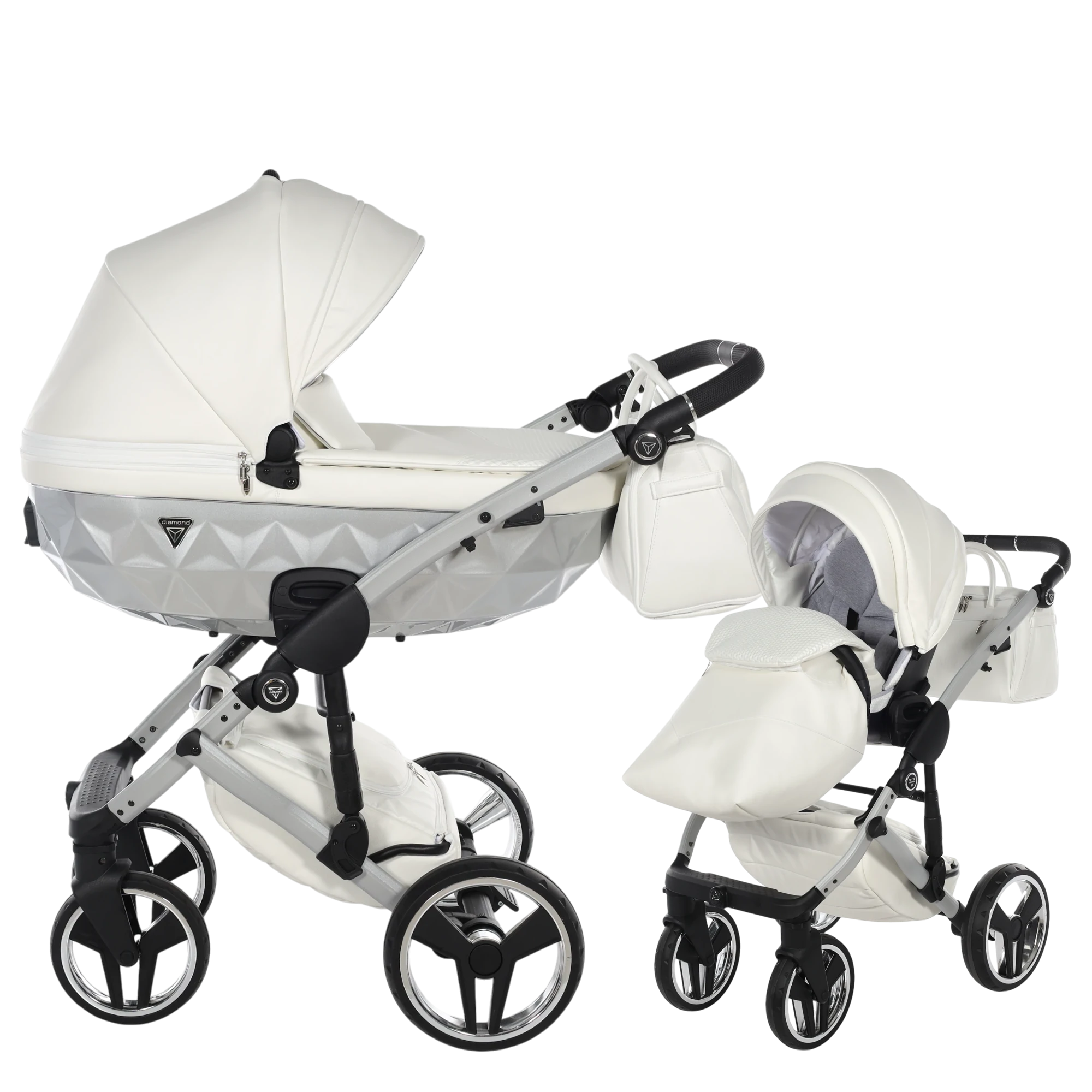 Junama Fluo V3 Satin +GRATIS - 2w1 | 15 White+Silver Junama Fluo V3 Satin +GRATIS - 2w1 | 15 White+Silver