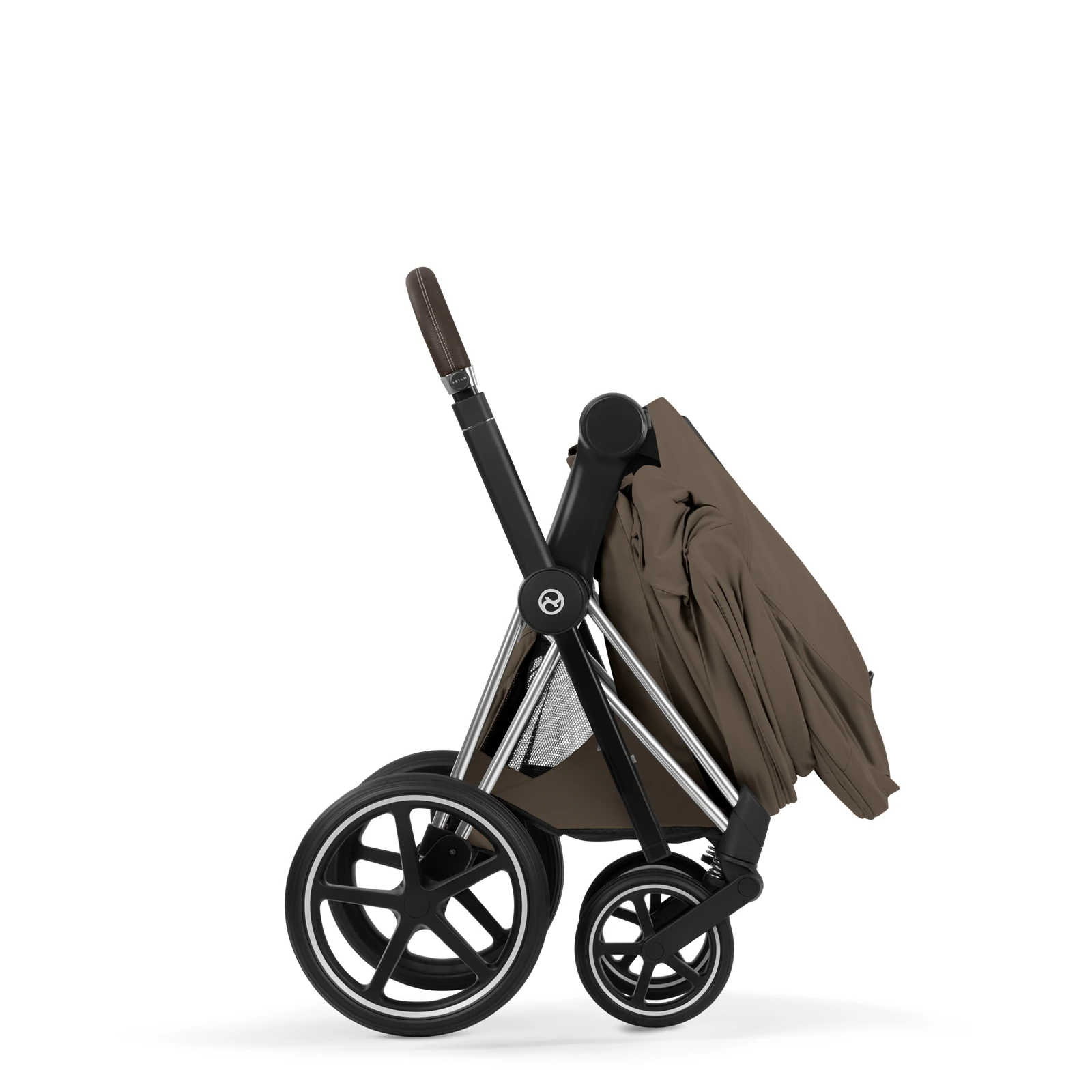 Cybex Priam 5.0 - wózek 4w1 | Coconut Brown - Chrome (Style)