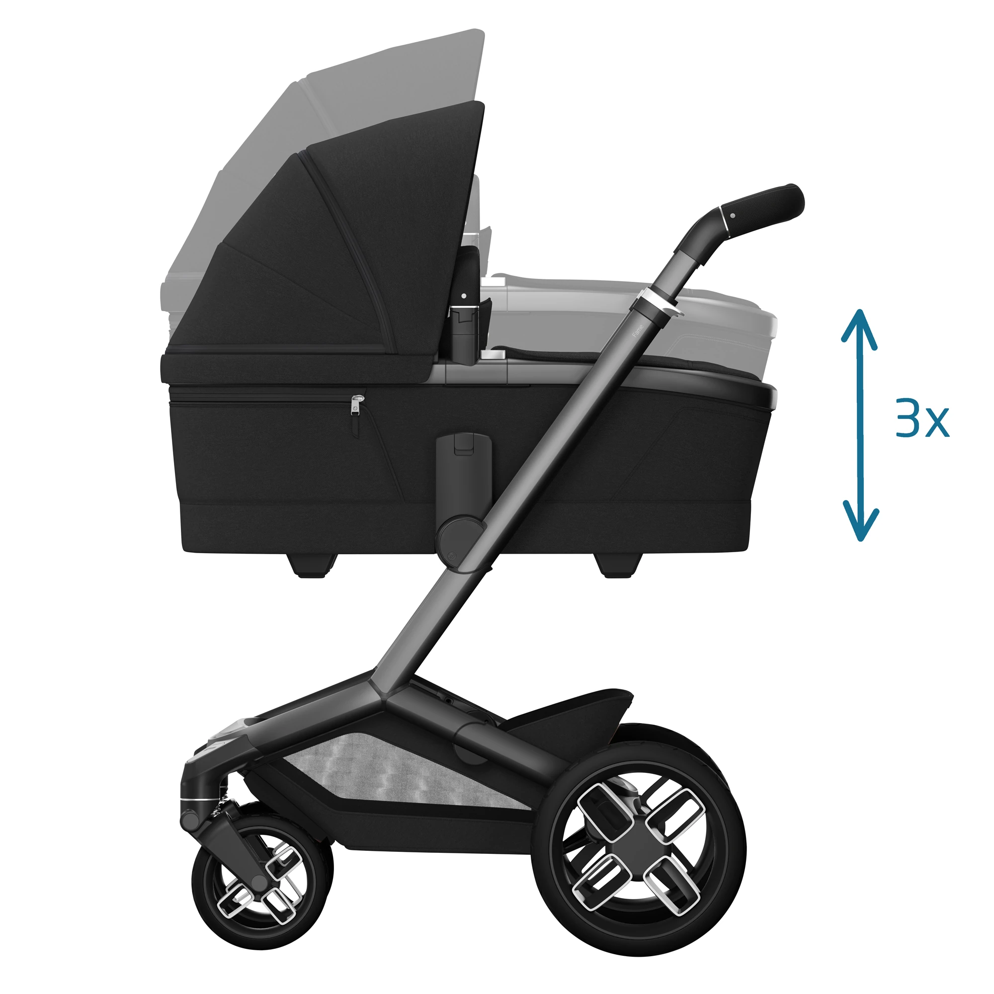 Maxi-Cosi Fame - 2w1 | Twillic Black