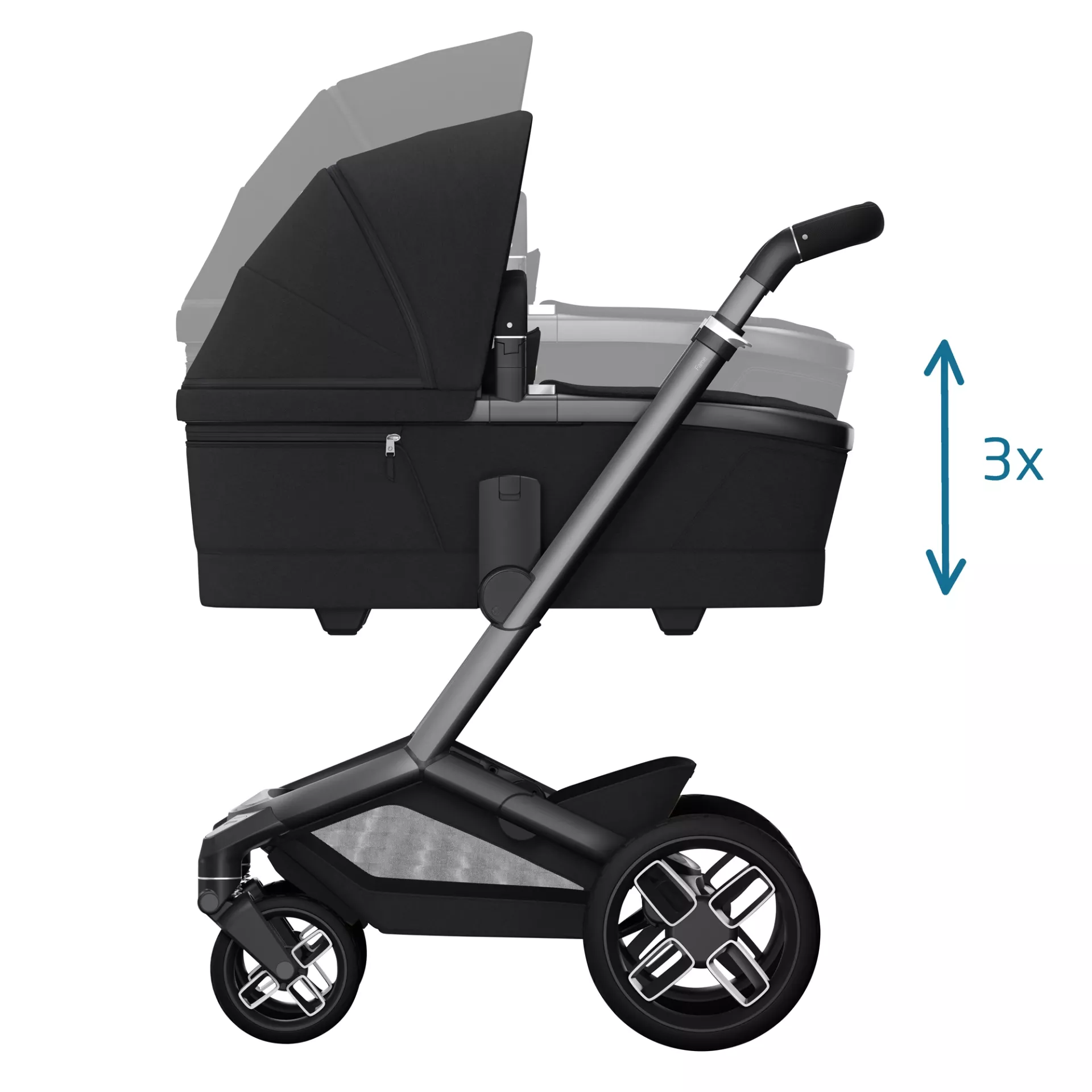 Maxi-Cosi Fame - 2w1 | Twillic Black