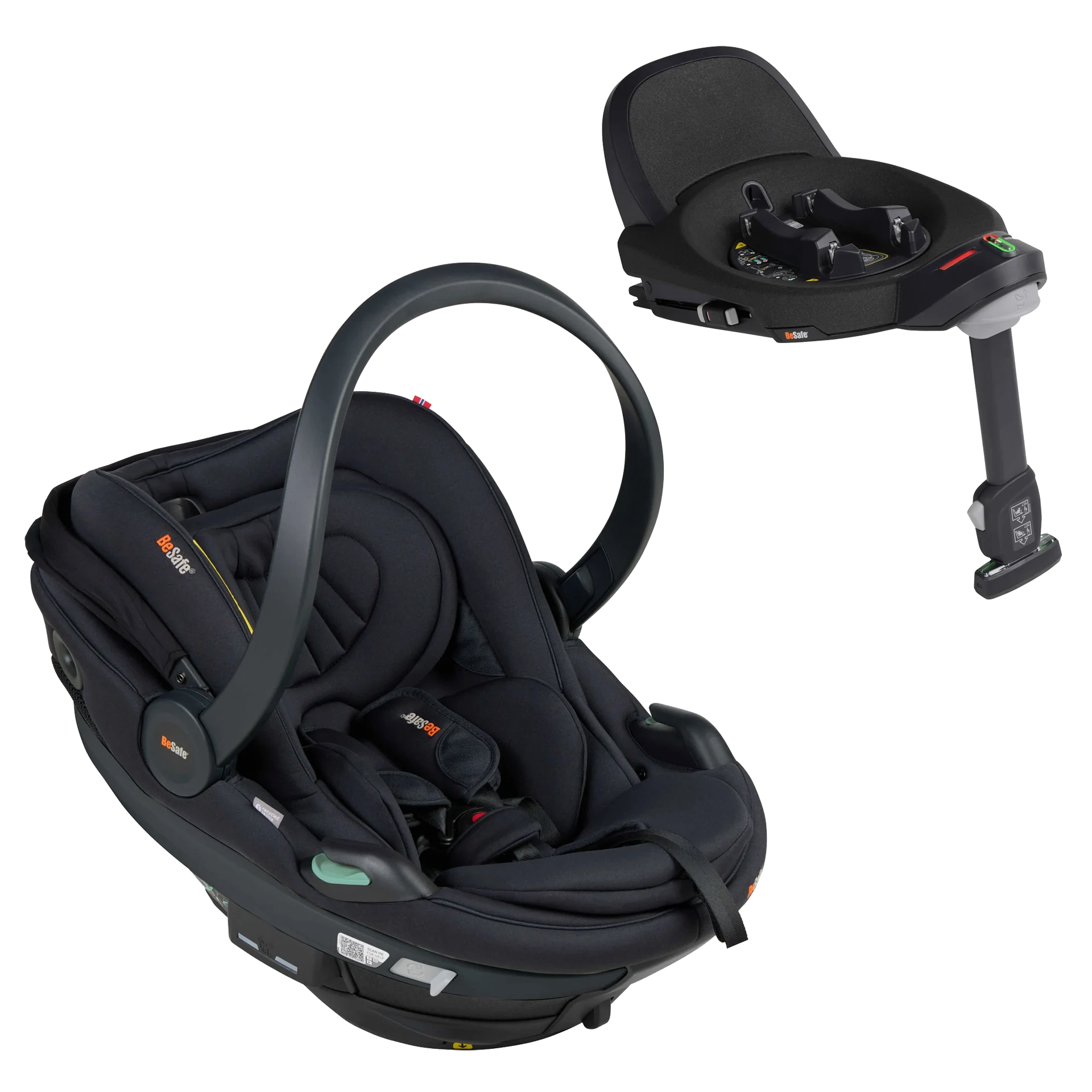 BeSafe Go Beyond 2 + baza Beyond | Black Soft Breeze