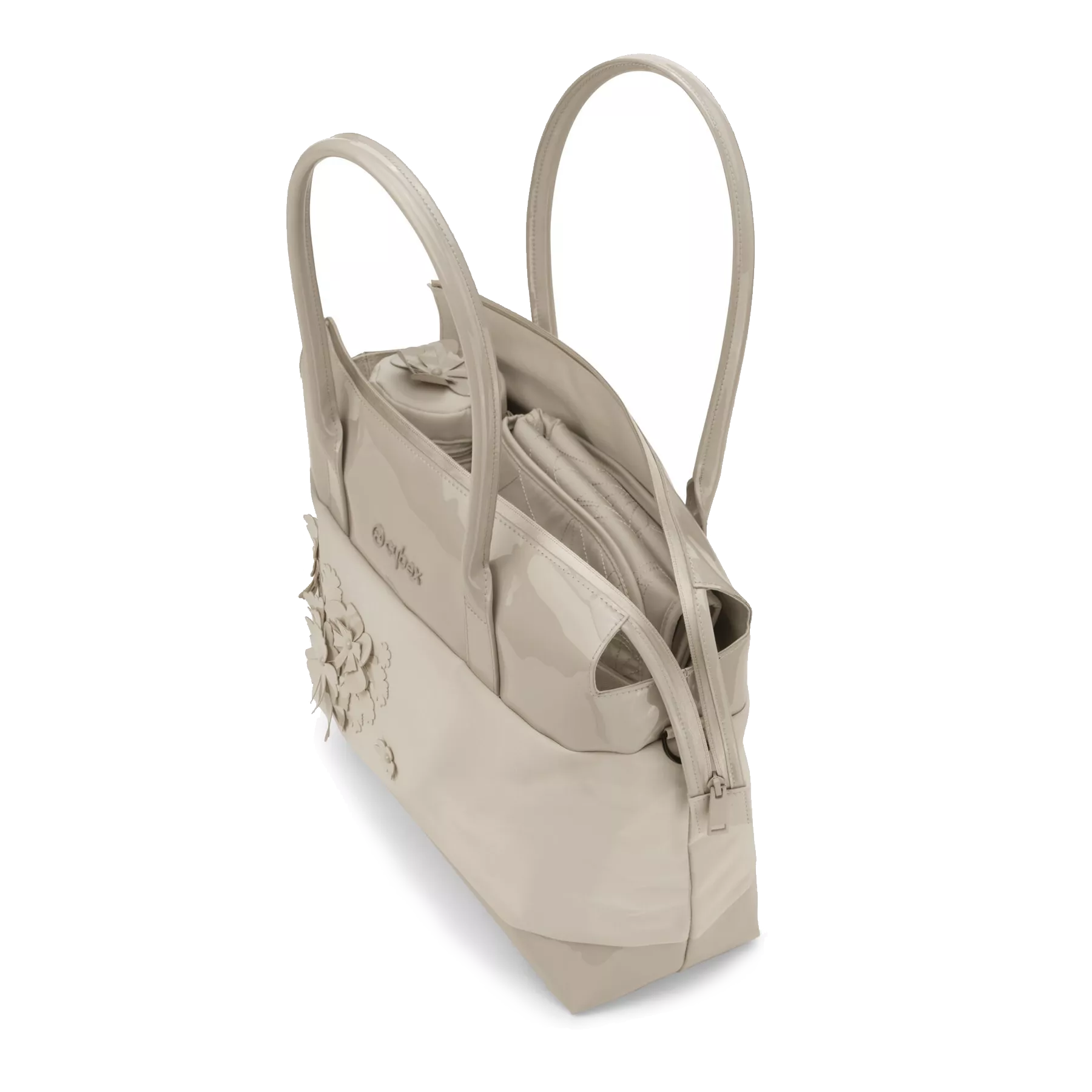 Torba do przewijania Cybex Simply Flowers | Nude Beige