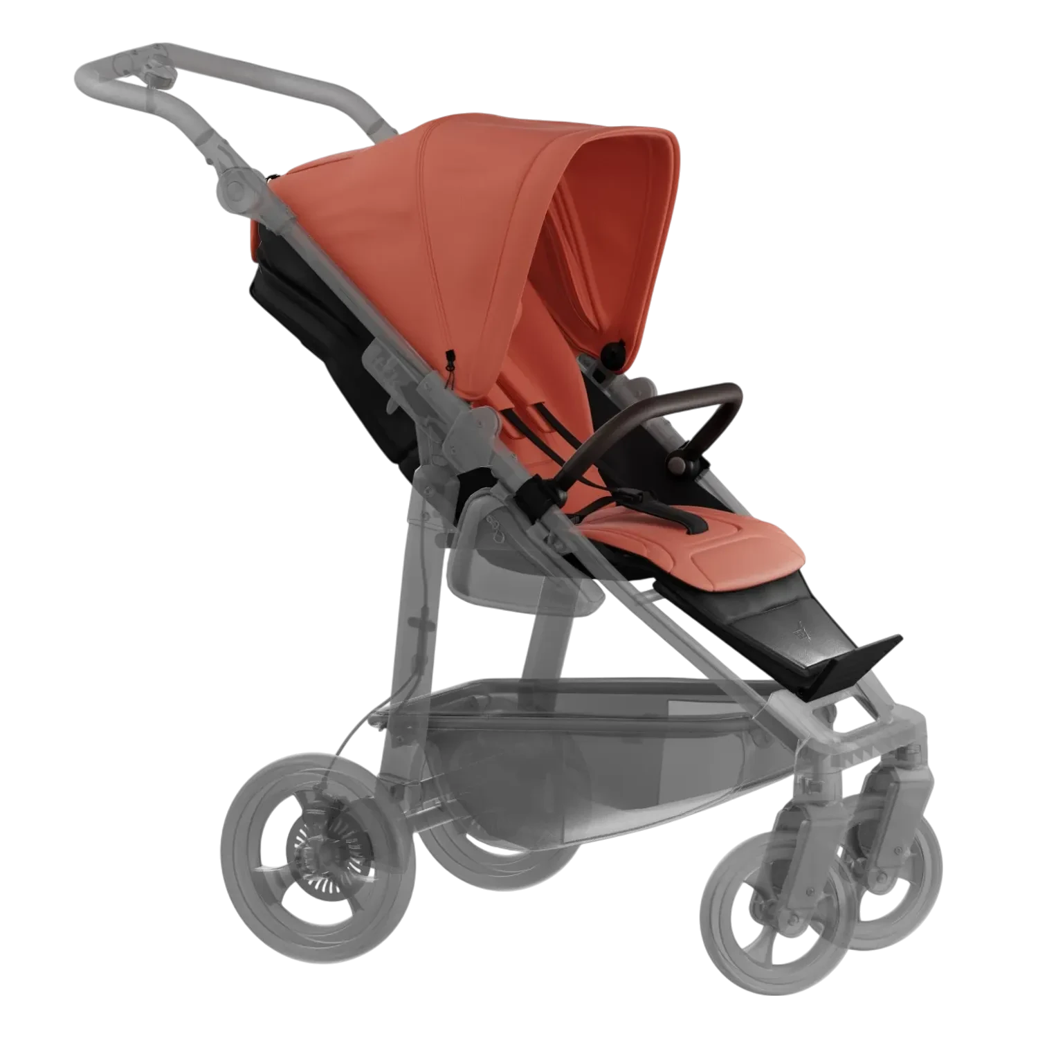 Siedzisko sportowe TFK Mono 3/Mono 4/Pro | Salmon