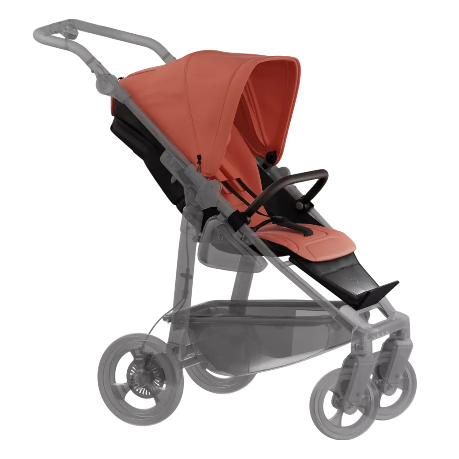 Siedzisko sportowe TFK Mono 3/Mono 4/Pro | Salmon