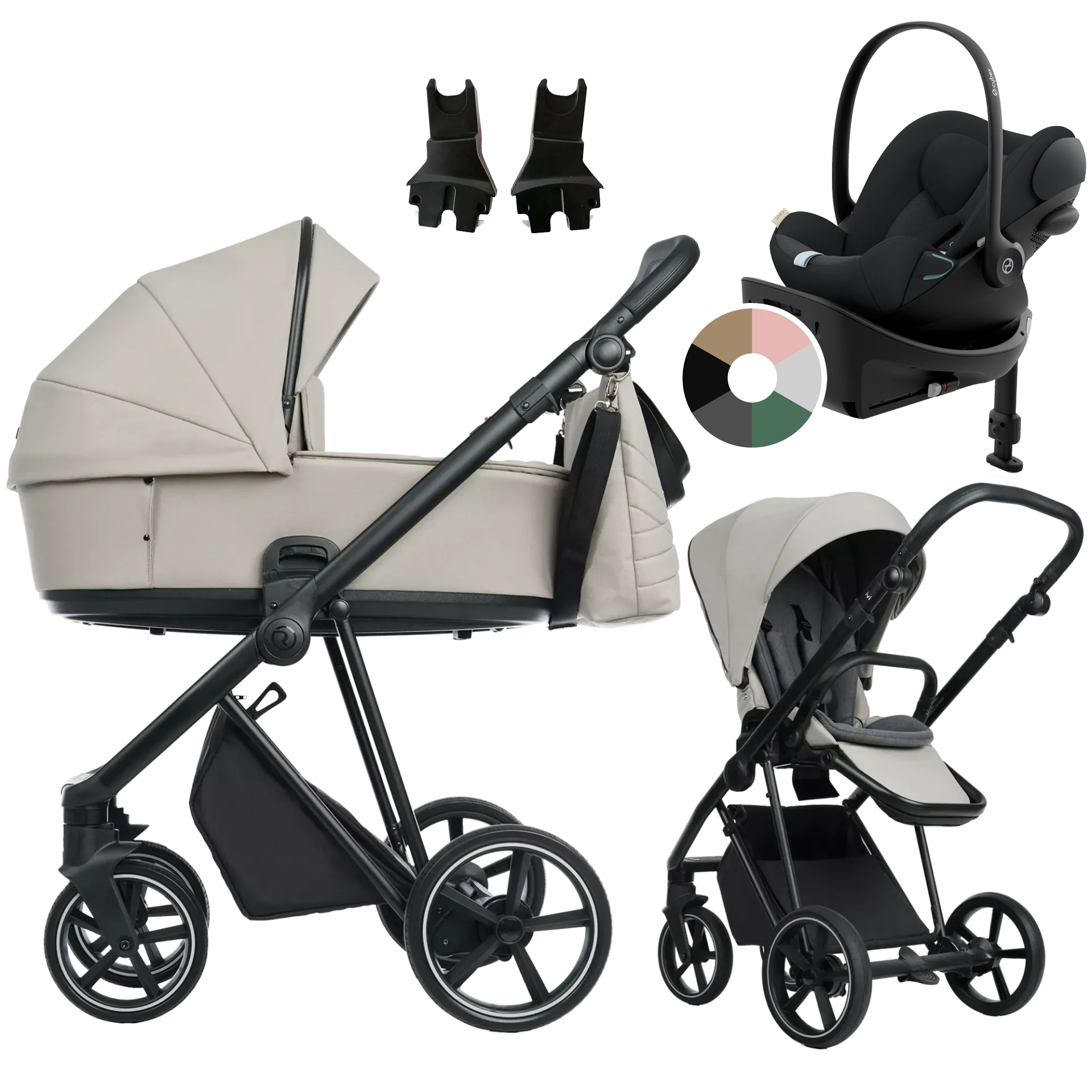 Roan Ivi 2.0 + Cybex Cloud G + baza G +GRATIS - 4w1 | Sesame