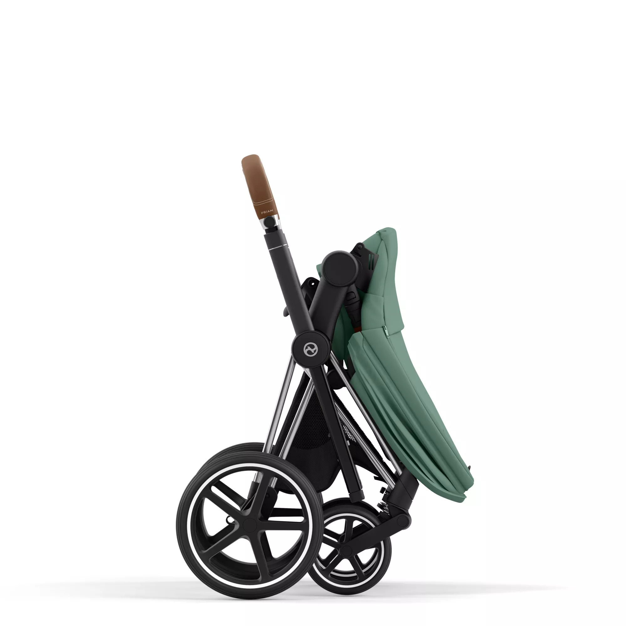 Cybex Priam 4.0 - 2w1 | Leaf Green (Chrome Brown Frame) Cybex Priam 4.0 - 2w1 | Leaf Green (Chrome Brown Frame)