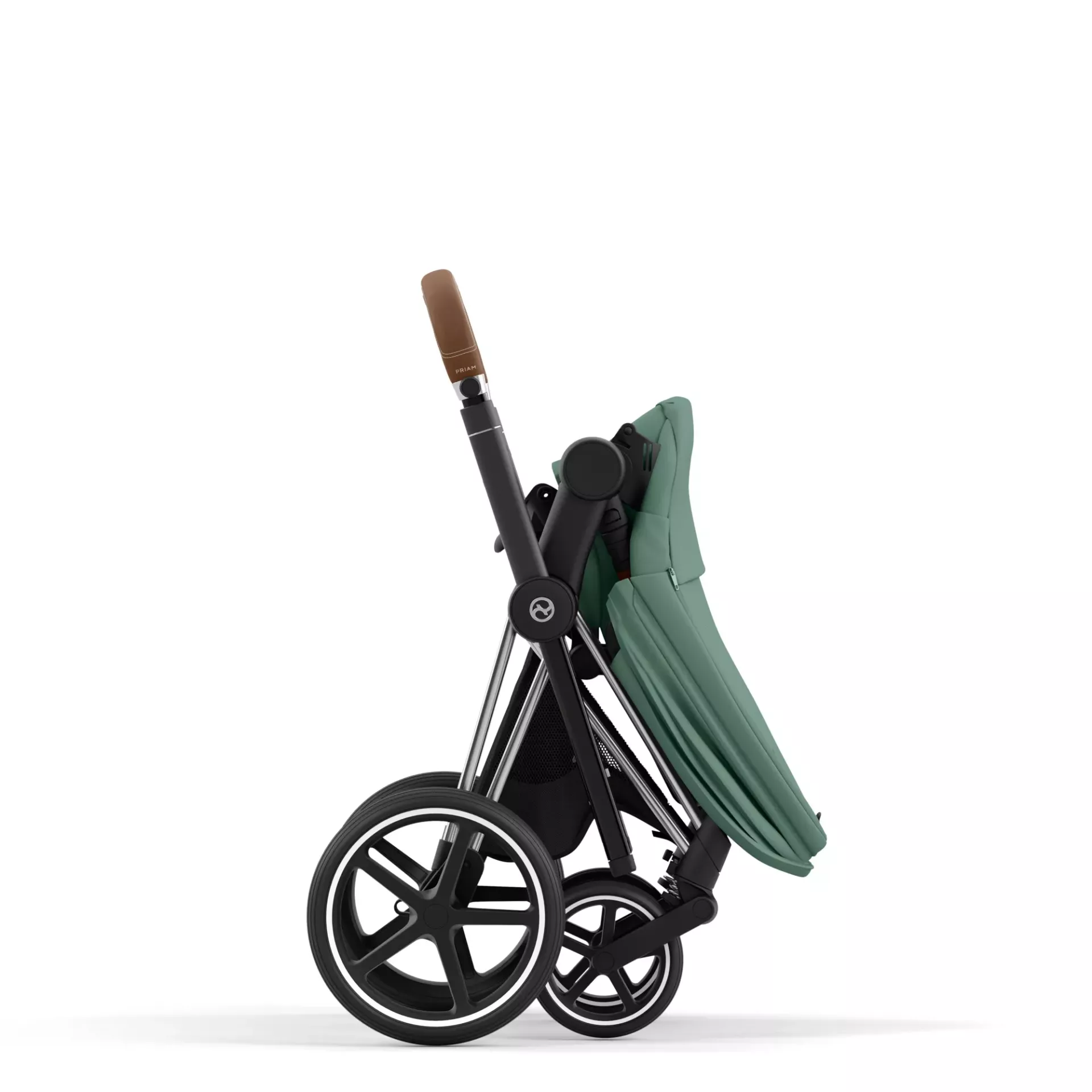 Cybex Priam 4.0 - 2w1 | Leaf Green (Chrome Brown Frame)
