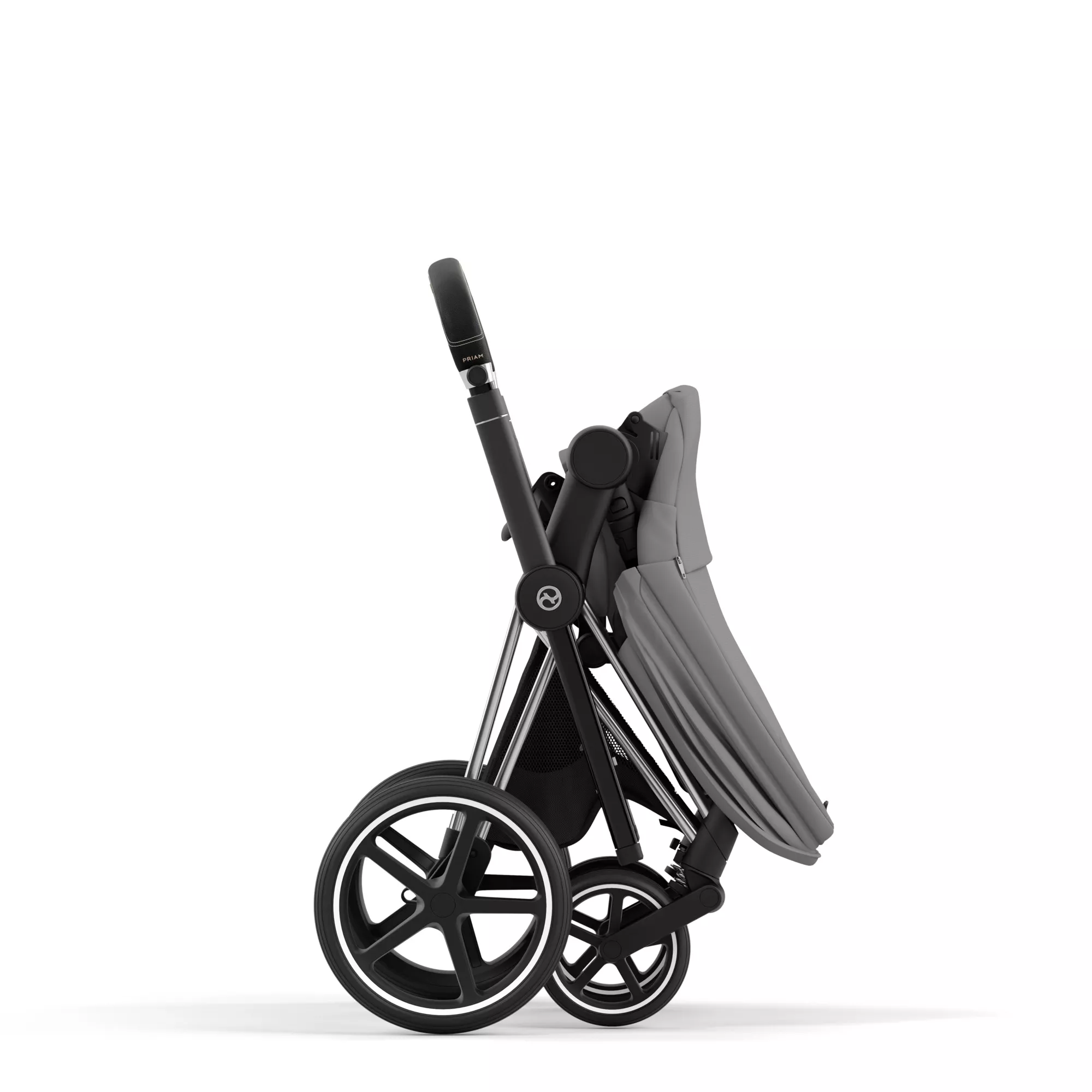 Cybex Priam 4.0 - 2w1 | Mirage Grey (Chrome Black Frame) Cybex Priam 4.0 - 2w1 | Mirage Grey (Chrome Black Frame)