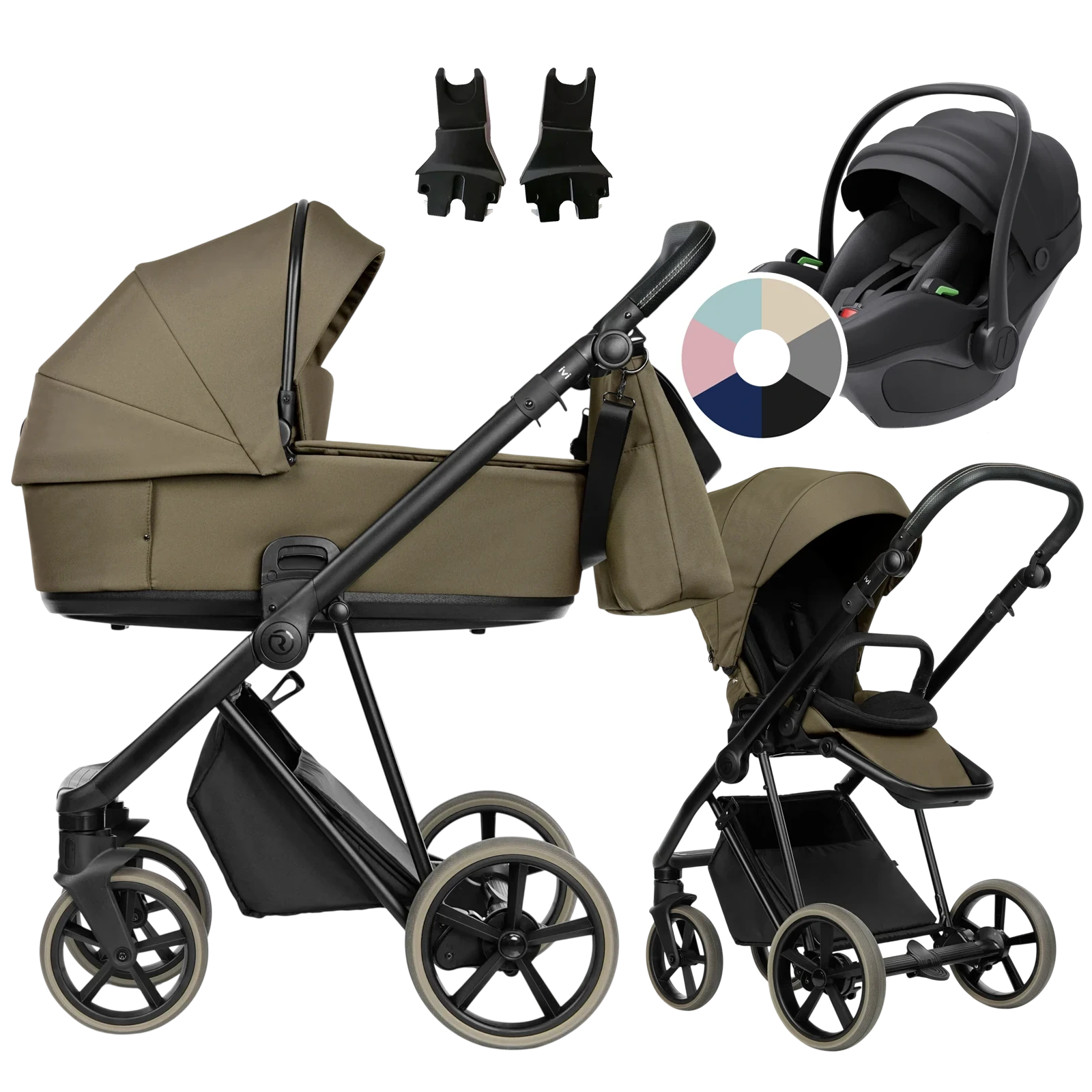 Roan Ivi 2.0 Vintage + Avionaut Pixel 3 + GRATIS - 3w1 | Gold Mood