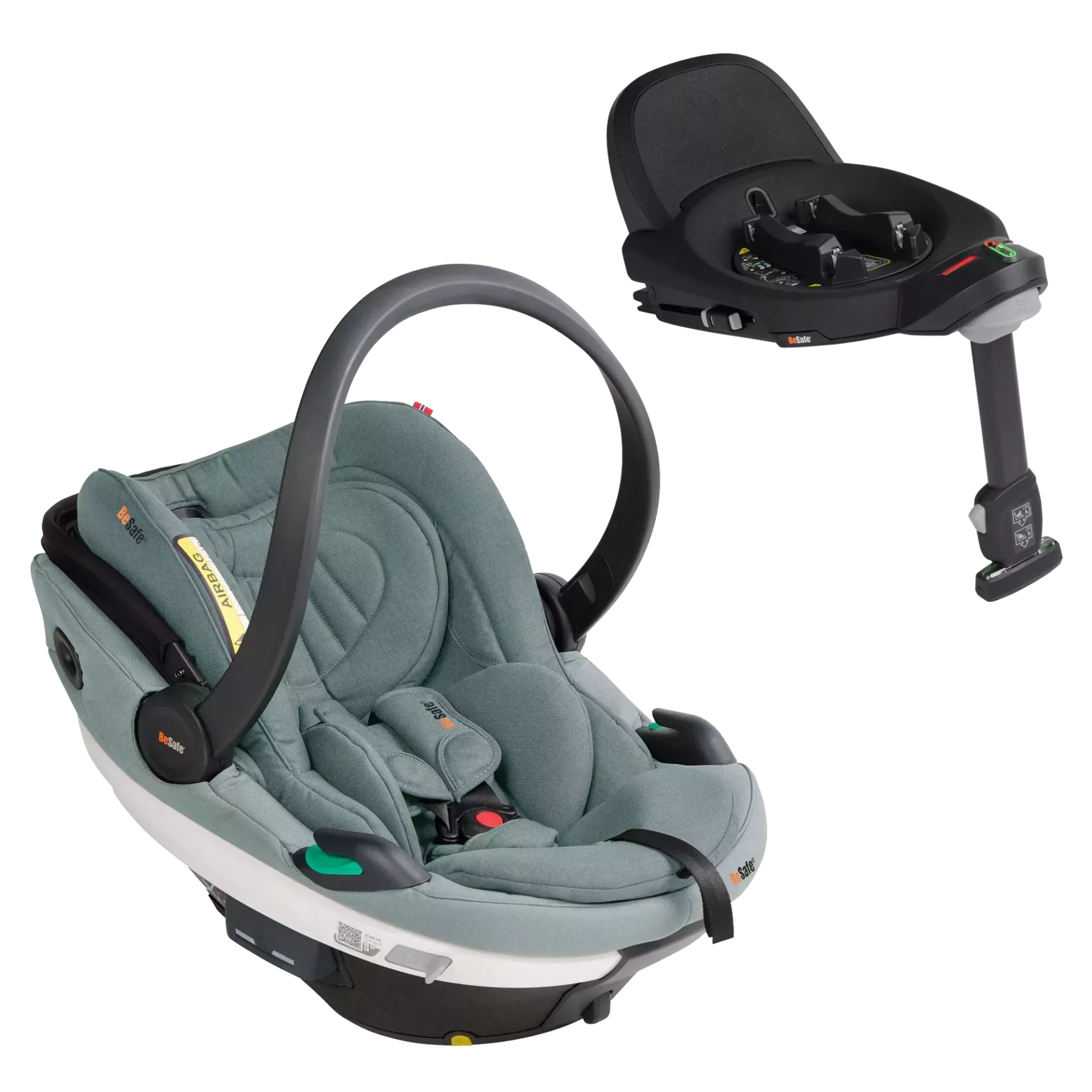 BeSafe Go Beyond + baza Beyond | Sea Green Melange