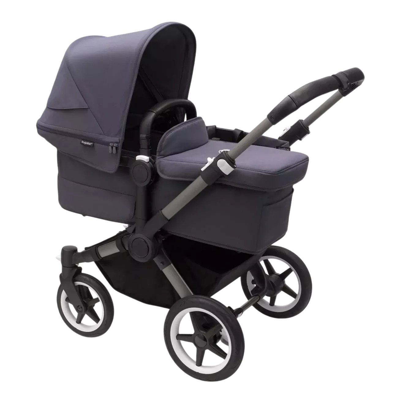 Bugaboo Donkey 5 Mono | Graphite-Stormy Blue-Stormy Blue