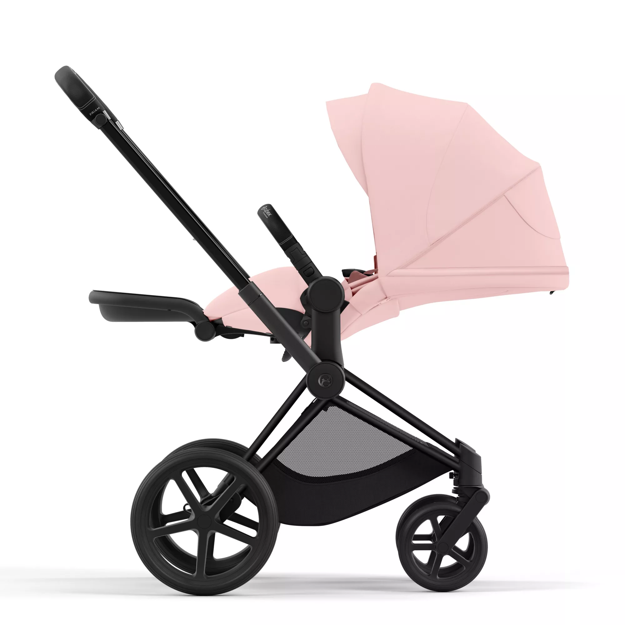 Cybex Priam 4.0 - 2w1 | Peach Pink (Matt Black Frame) Cybex Priam 4.0 - 2w1 | Peach Pink (Matt Black Frame)