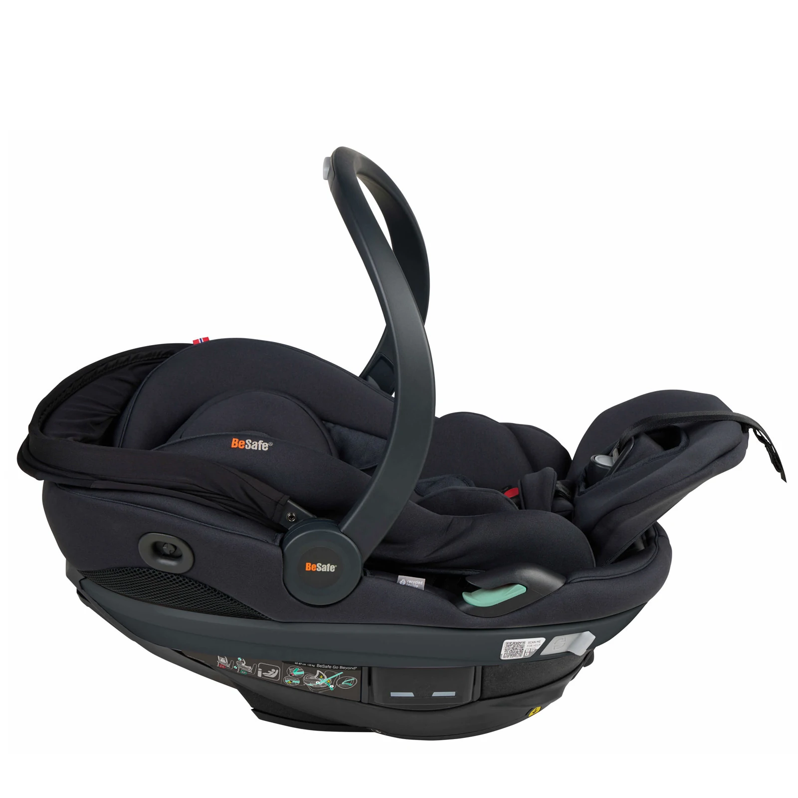 BeSafe Go Beyond 2 + baza Beyond | Black Soft Breeze