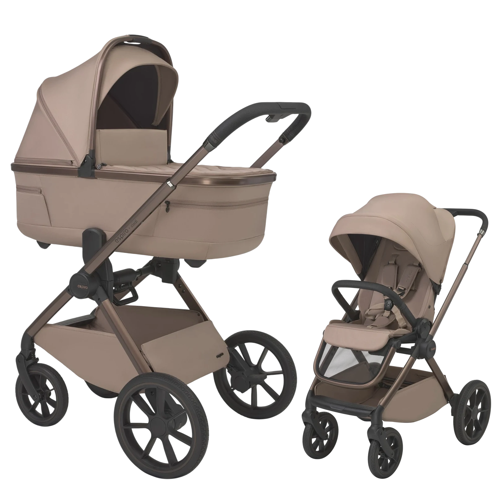 Espiro Clodi - wózek 2w1 | 09 Stylish Beige