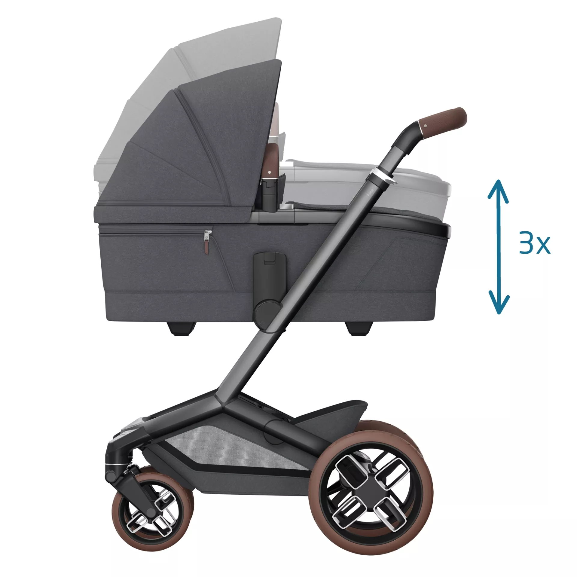 Maxi-Cosi Fame - 2w1 | Twillic Graphite