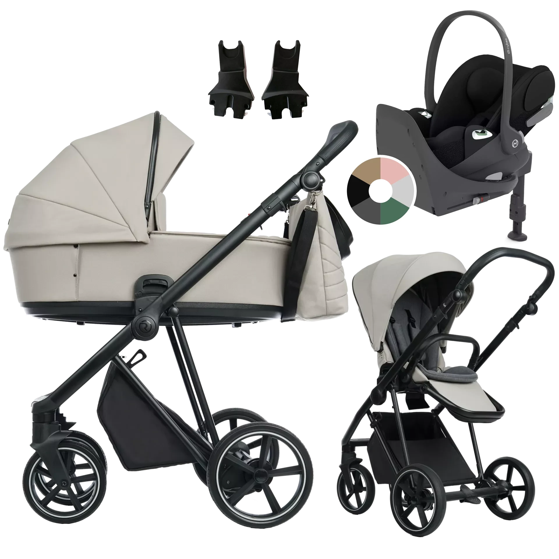 Roan Ivi 2.0 + Cybex Cloud T + baza T +GRATIS - 4w1 | Sesame