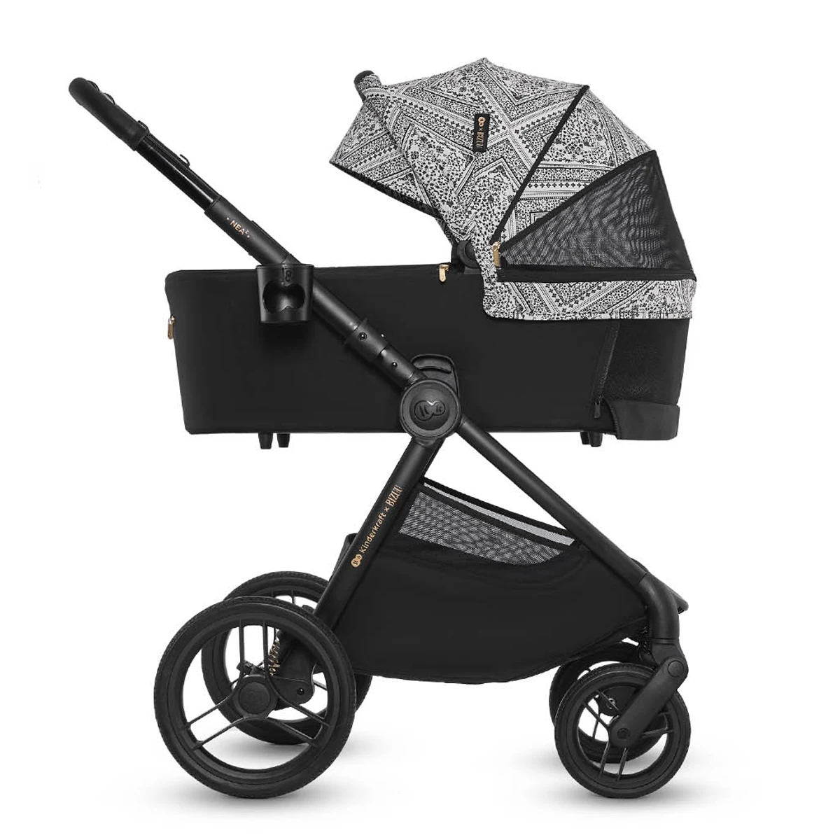 Kinderkraft Nea 2 - 2w1 | Lunar Black (Kinderkraft x Bizuu)
