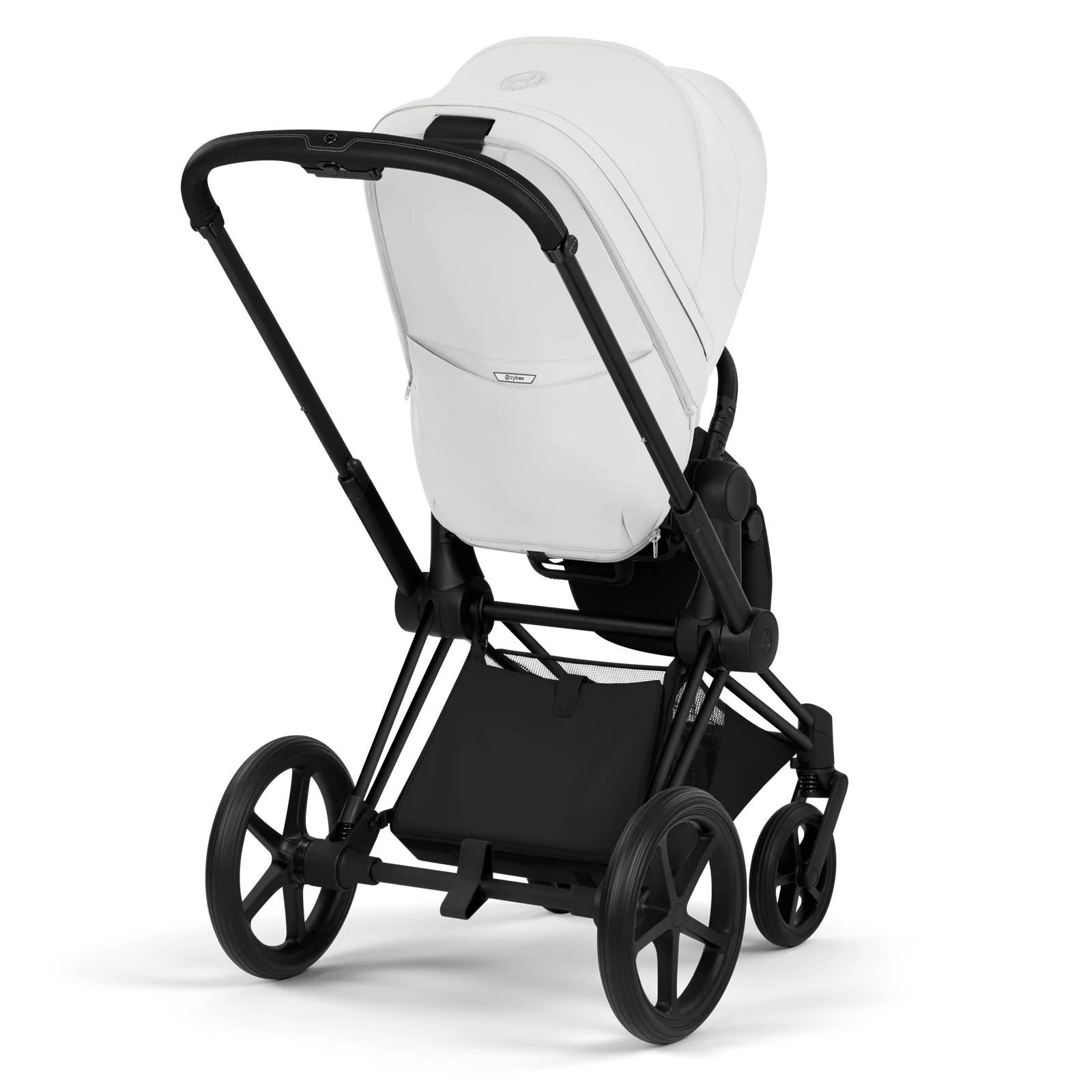 Cybex Priam 5.0 - wózek 4w1 | Off White - Matt Black (Style)