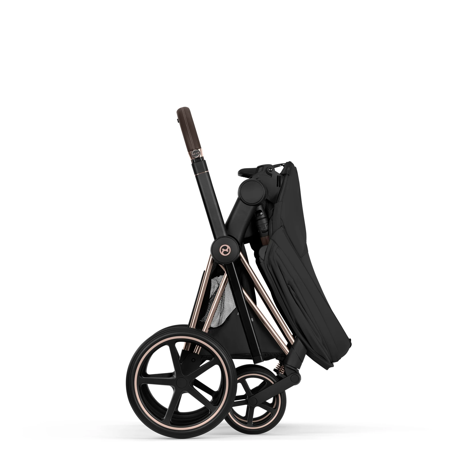 Cybex Priam 5.0 - wózek 4w1 | Sepia Black - Rosegold (Style)